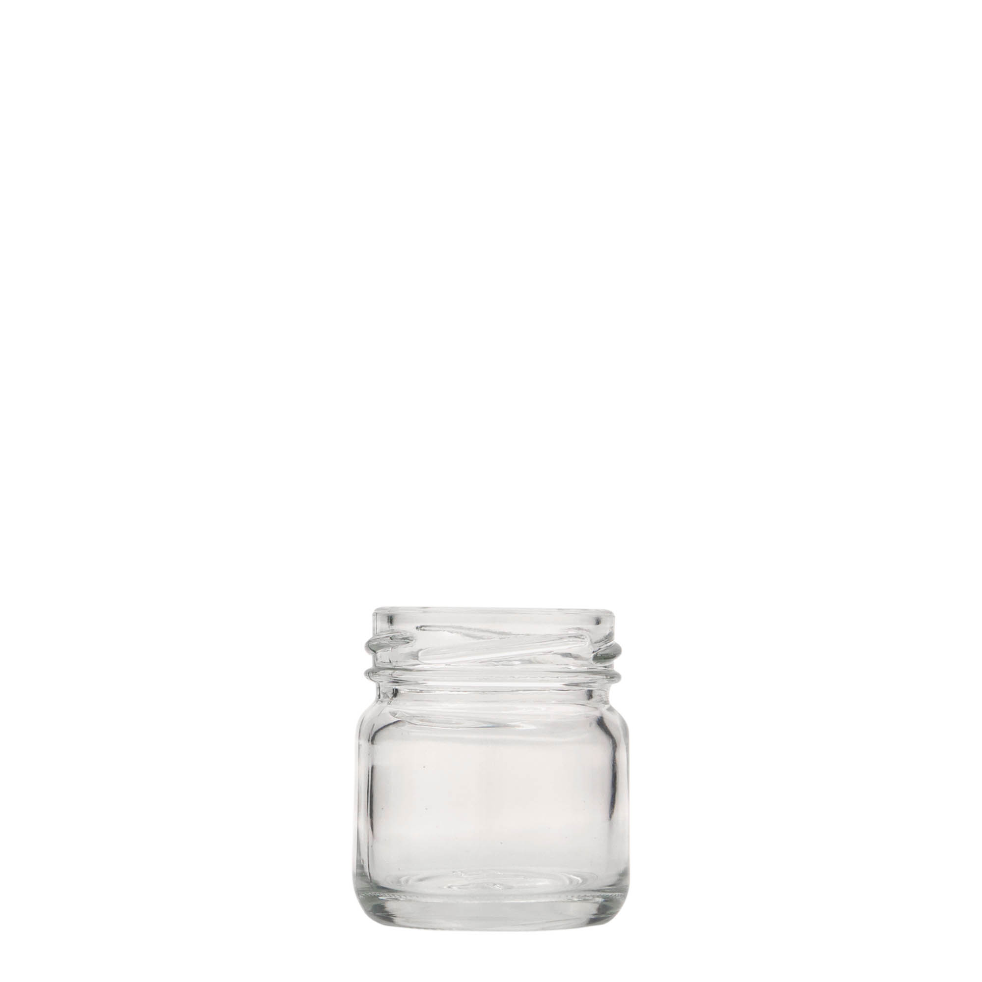 40 ml round glass, opening: Twist-off (TO 43)