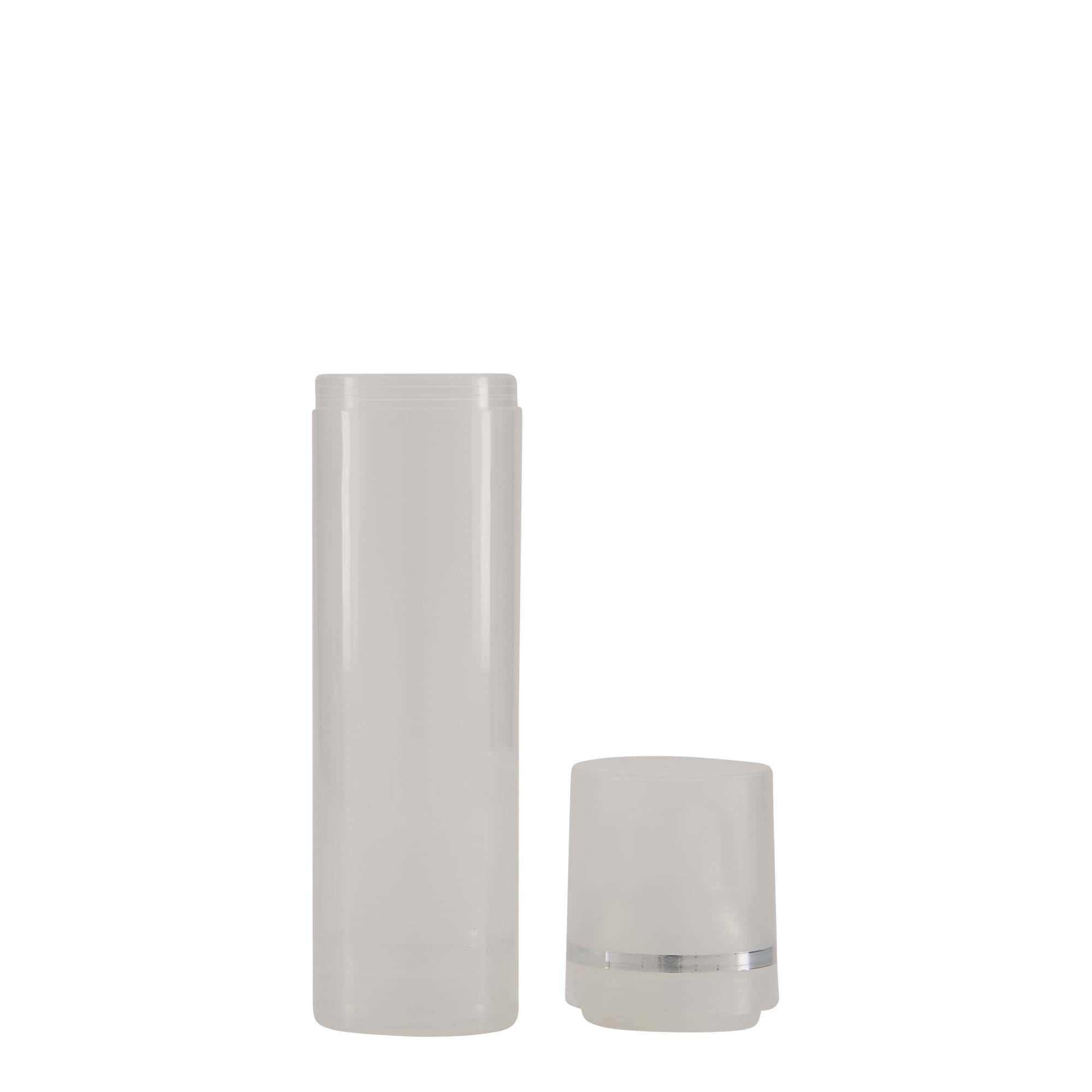 75 ml Airless Dispenser 'Mezzo', PP plastic, natural 75 ml Airless Dispenser 'Mezzo', PP plastic, natural