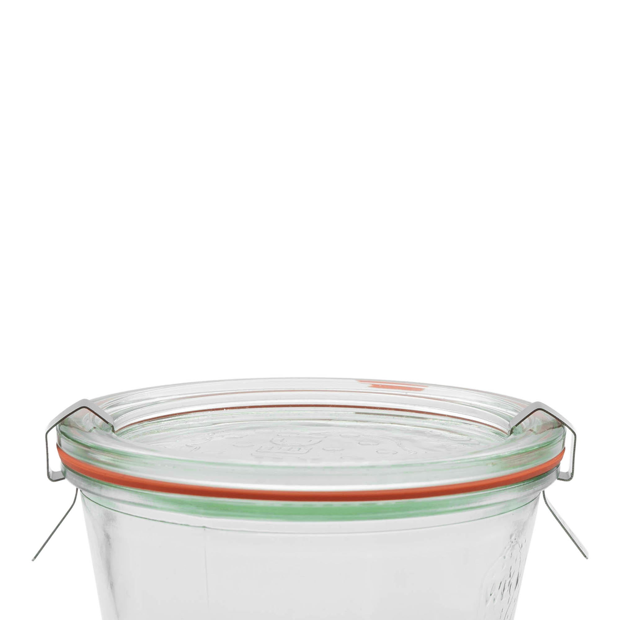 WECK clip #, stainless steel, silver