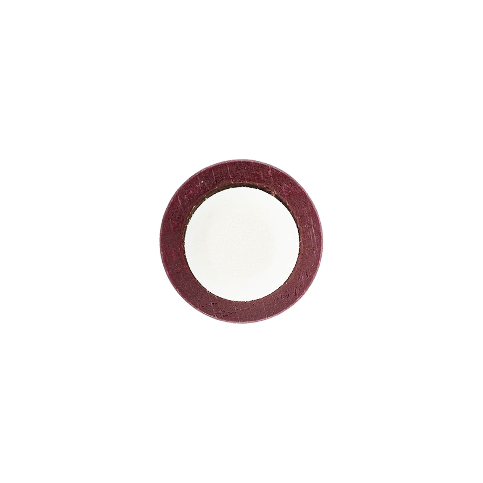 Handle cork 19 mm, wood/plastic, burgundy red, for opening: cork