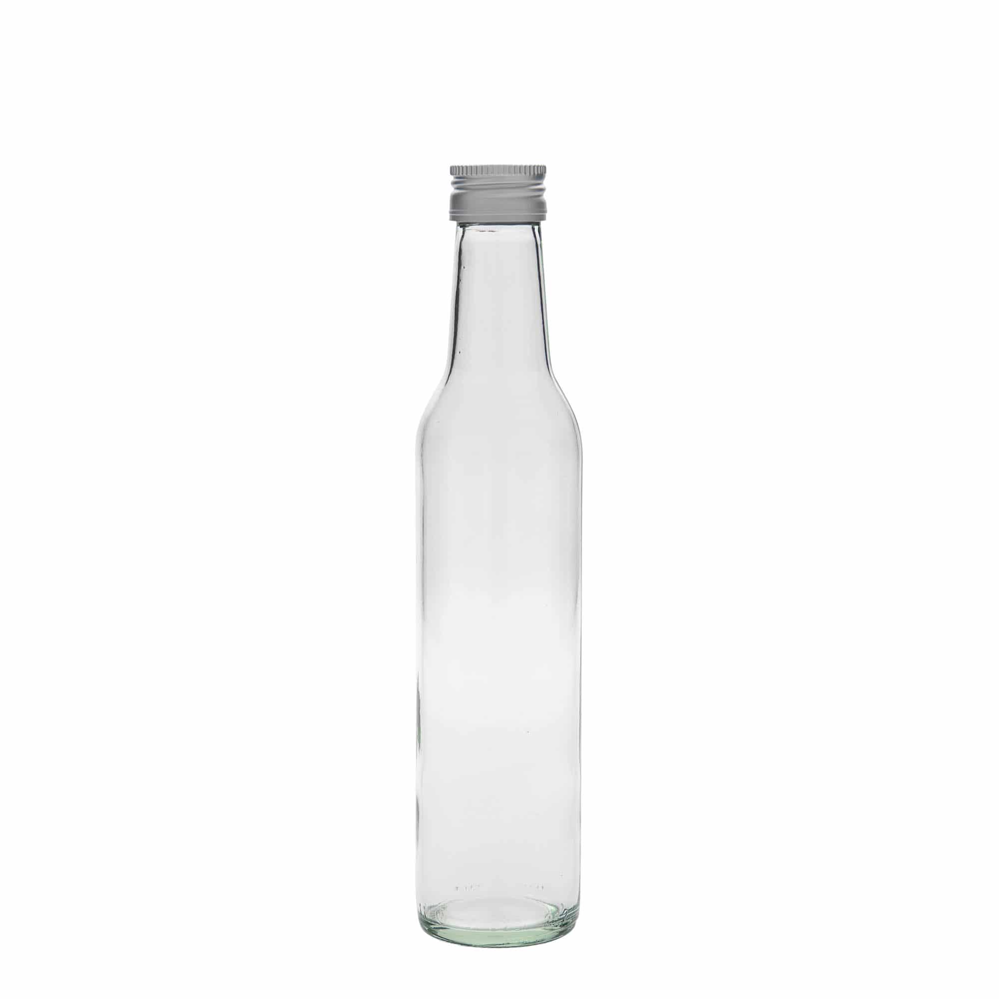 250 ml glass bottle 'Cilindrica', opening: PP 28