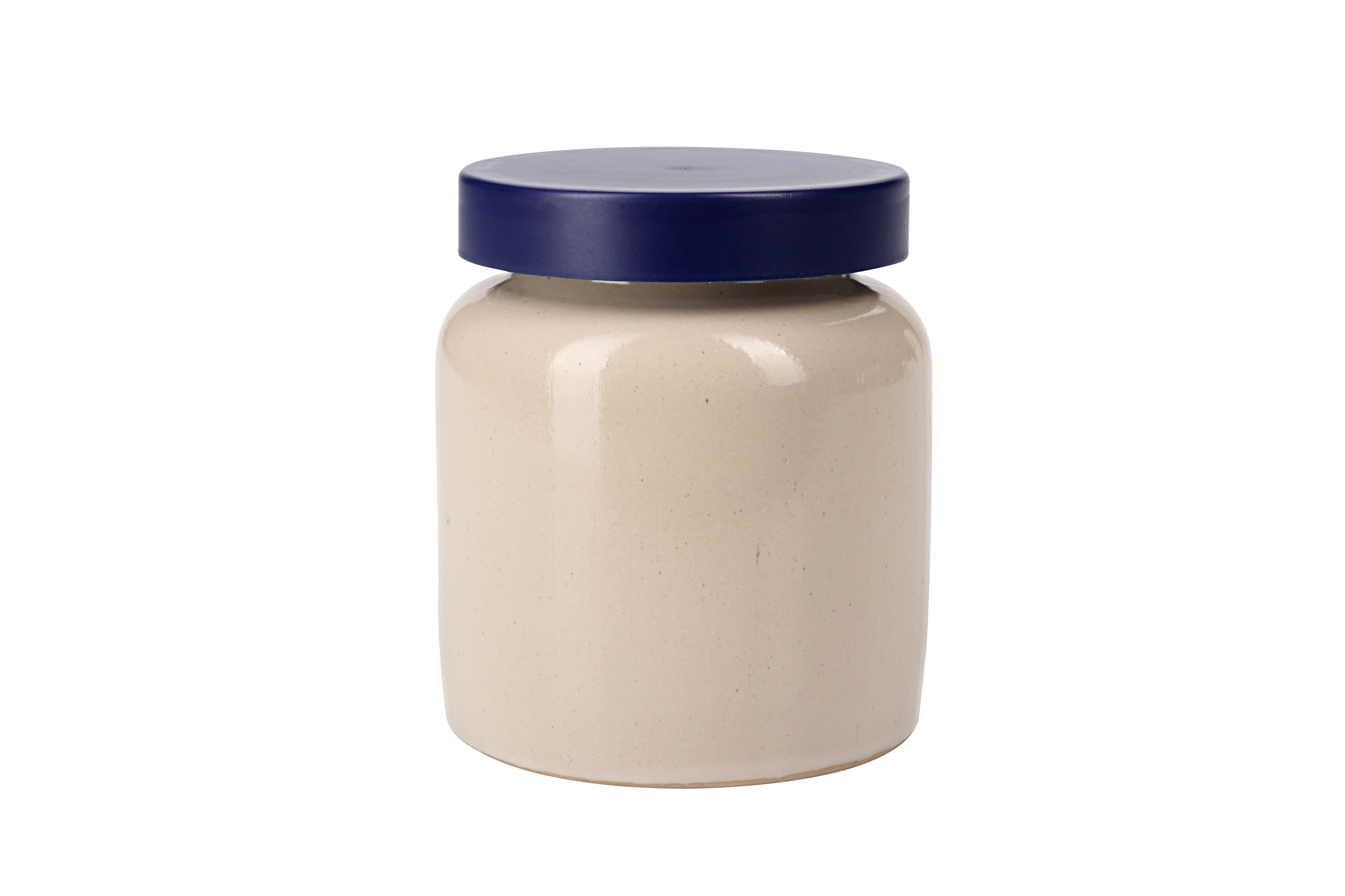 270 ml stoneware pot, ceramic, beige, opening: slip lid 270 ml stoneware pot, ceramic, beige, opening: slip lid
