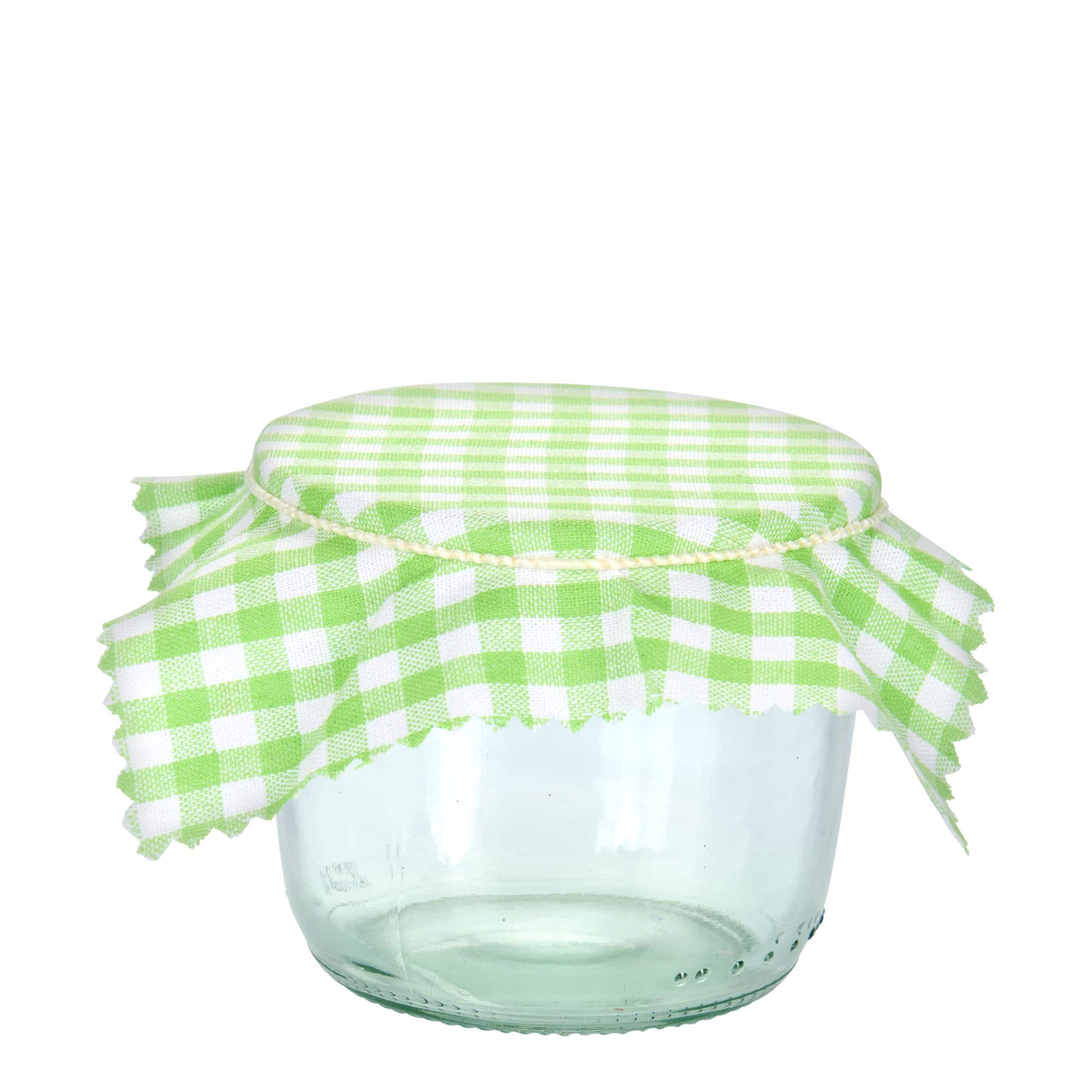 Checked fabric 12x12, square, textile, lime green, opening: TO38-TO53