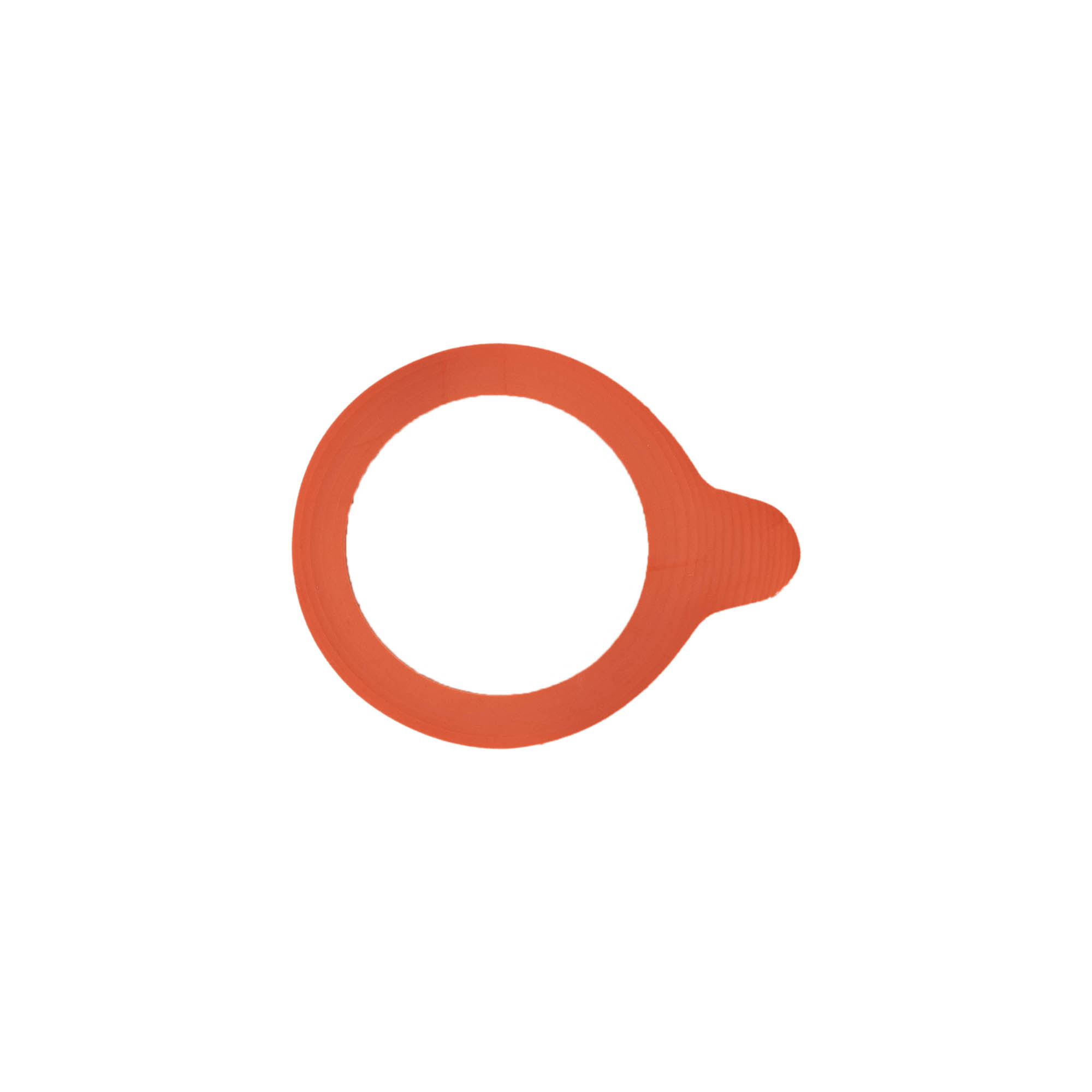 WECK preserving ring RR40, red, opening: round rim WECK preserving ring RR40, red, opening: round rim