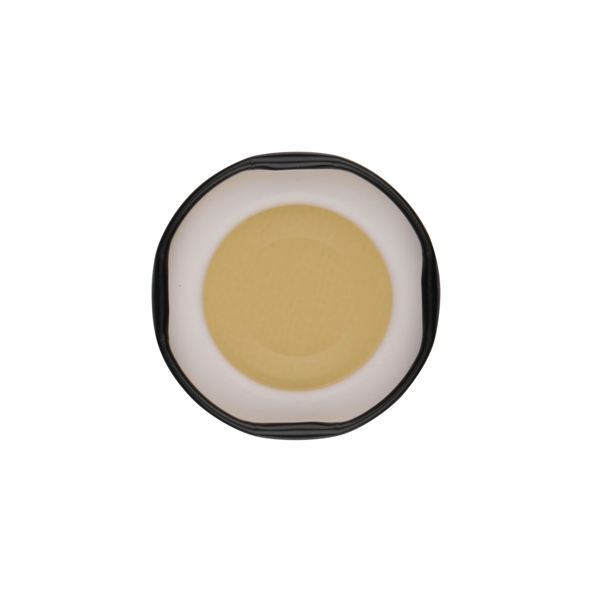 Twist-off lid, tinplate, black, for opening: TO 43