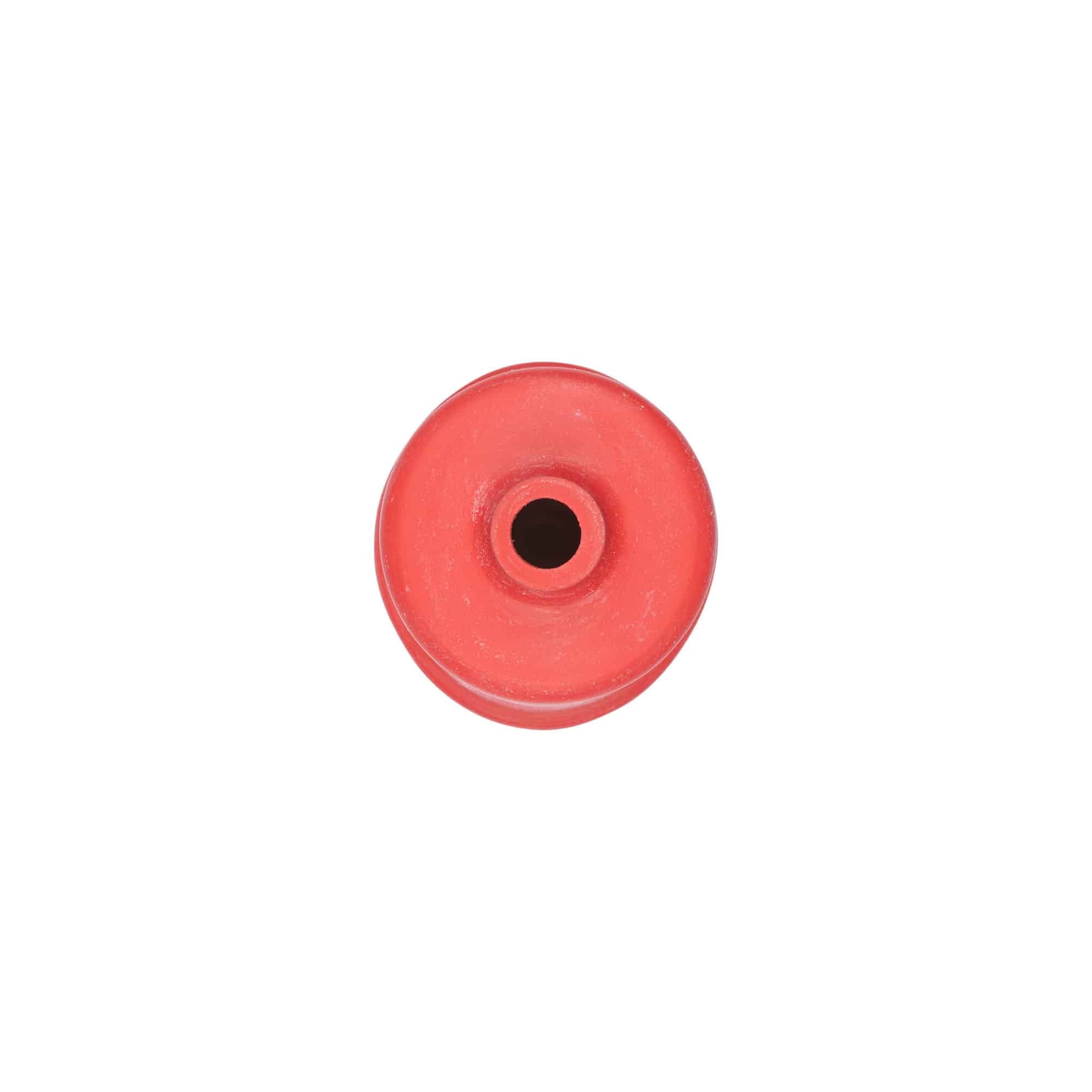 Fermentation cap type 3, rubber, red