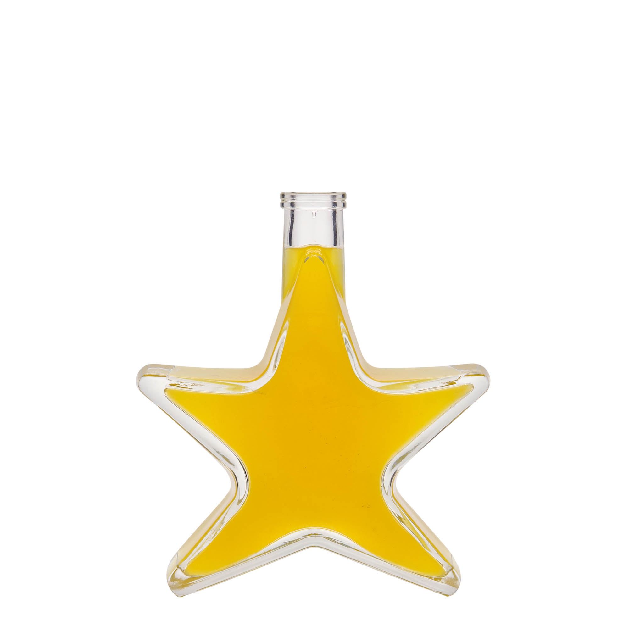 200 ml glass bottle ‘Star’, opening: cork