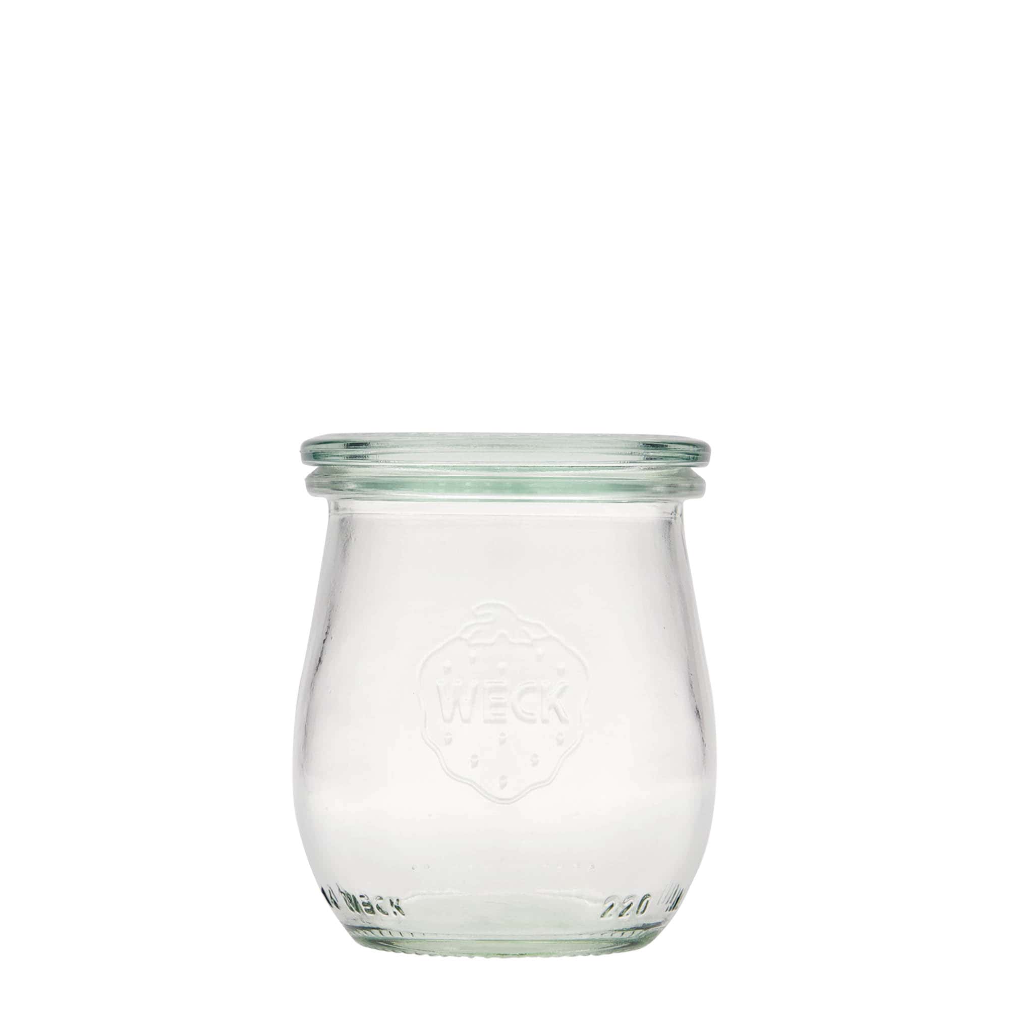 220 ml WECK tulip glass, opening: round rim