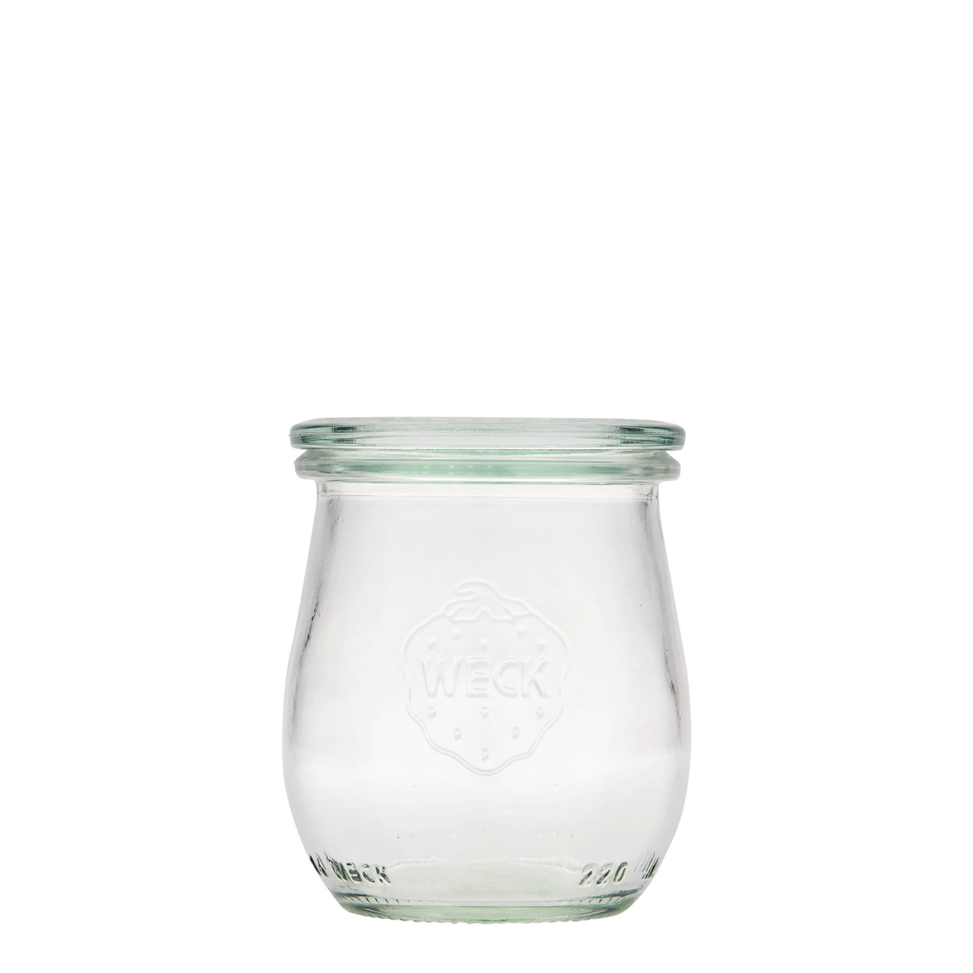 220 ml WECK tulip glass, opening: round rim