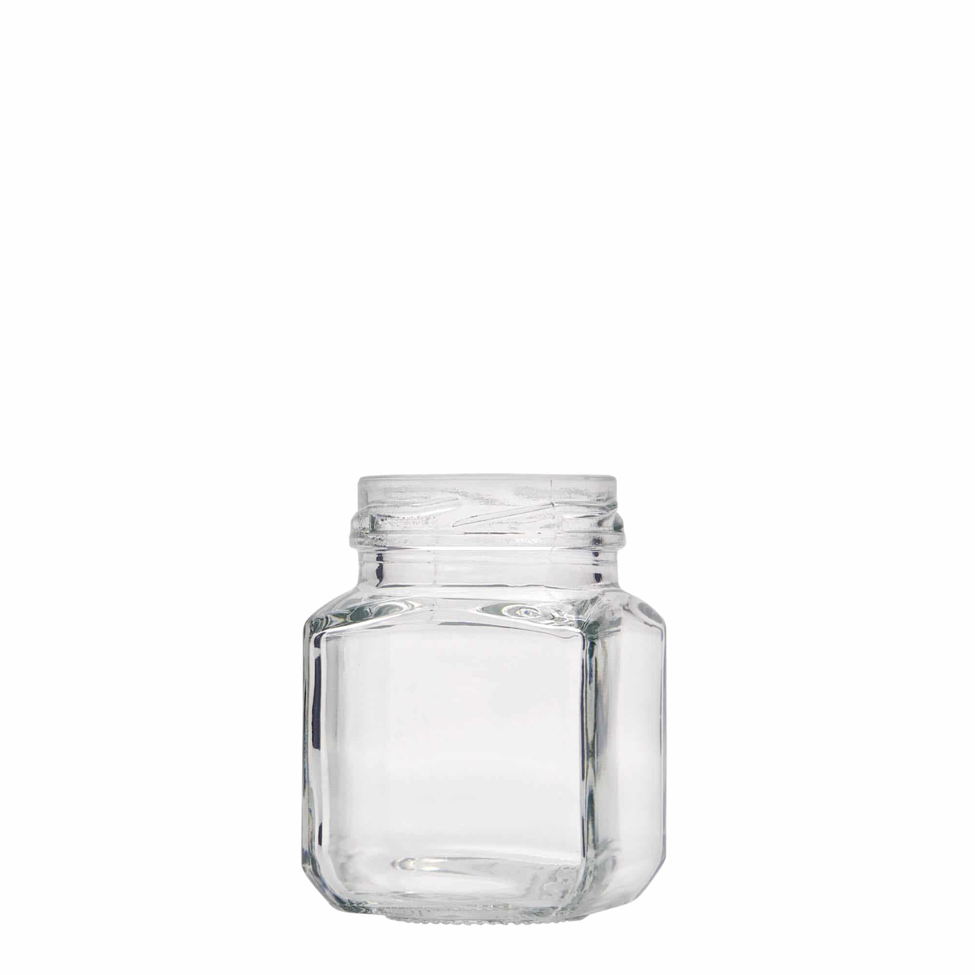 106 ml square jar, closure: twist off (TO 48)