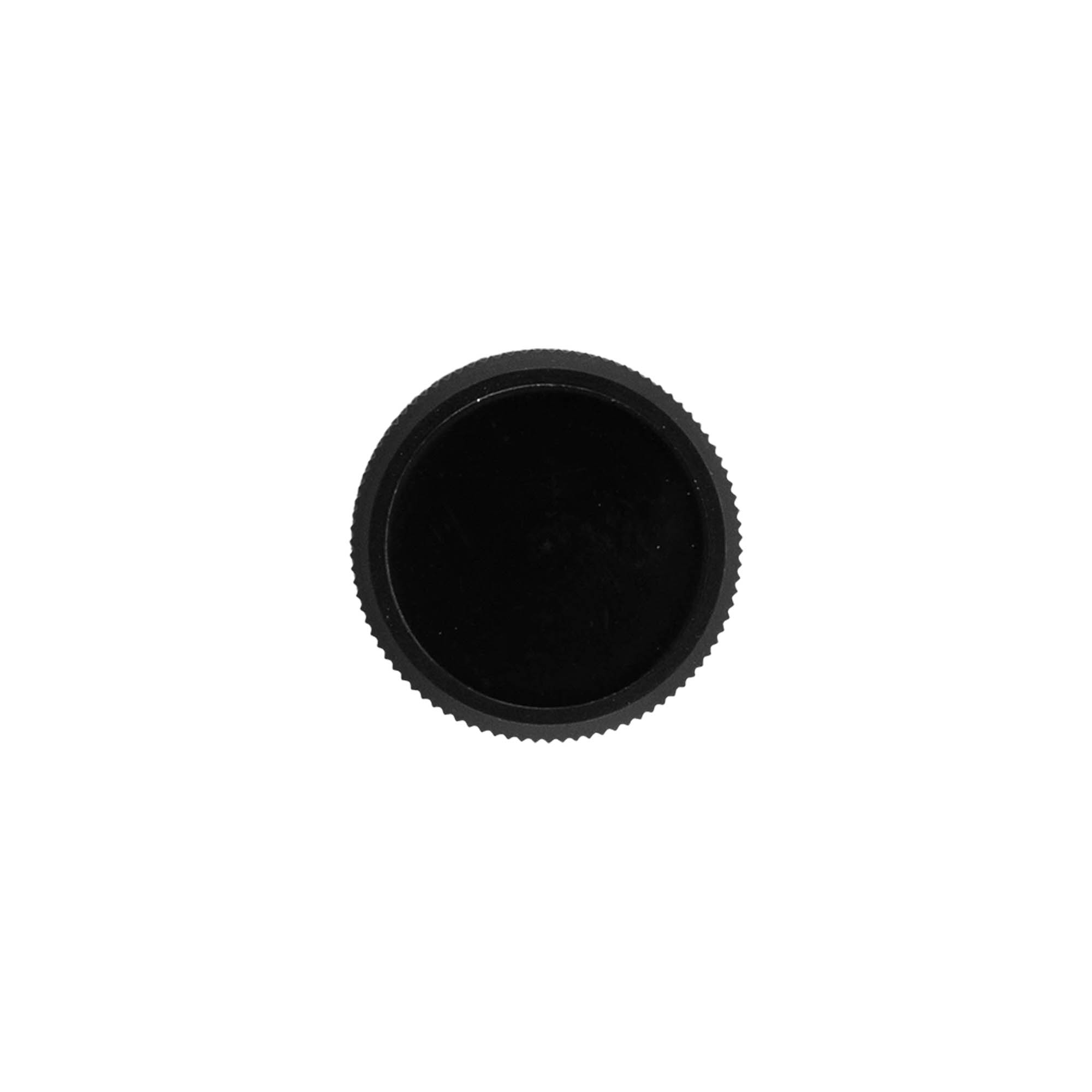 DOP original seal with spout, PE plastic, black