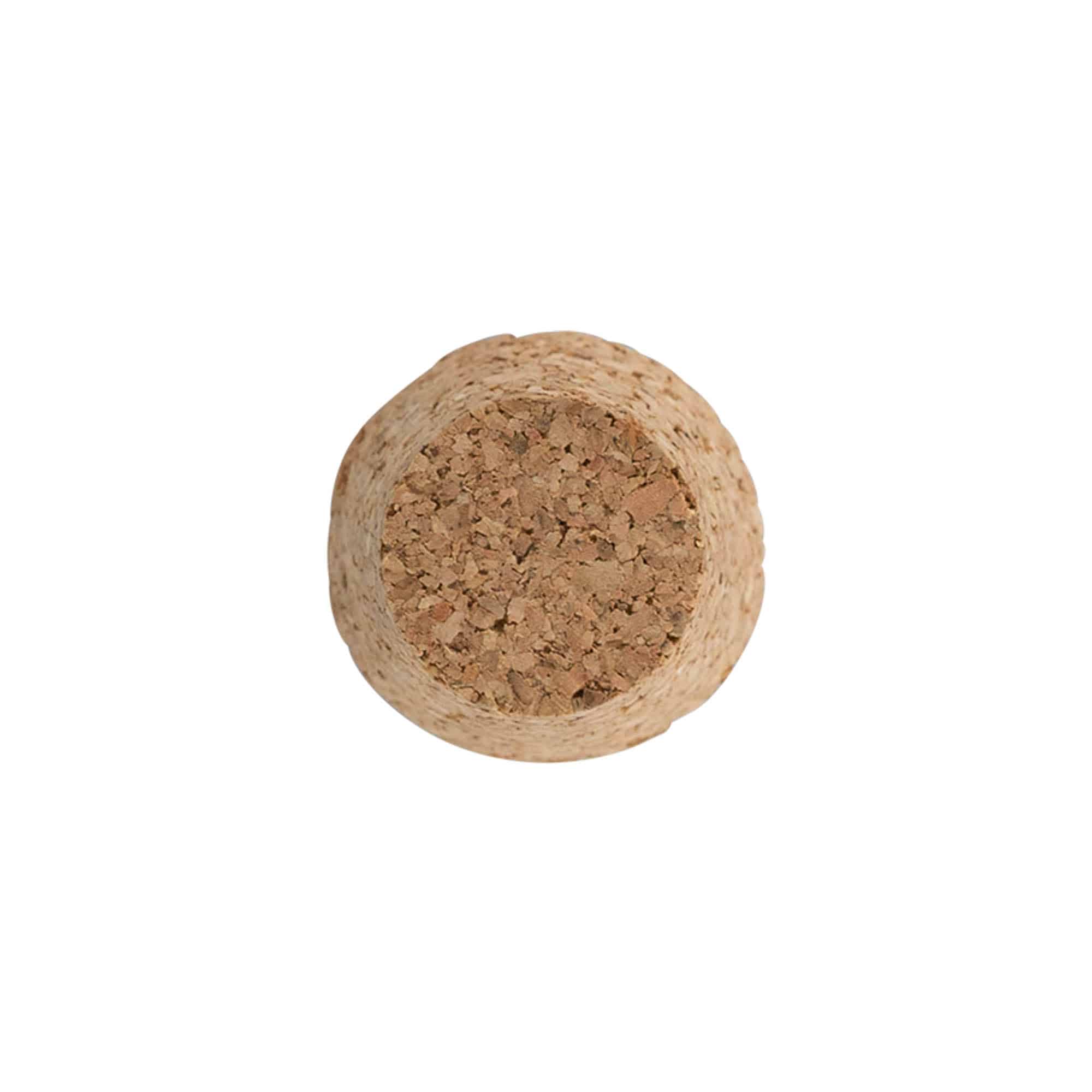 Tapered cork 25-35 x 27, press cork, beige, for opening: cork Tapered cork 25-35 x 27, press cork, beige, for opening: cork
