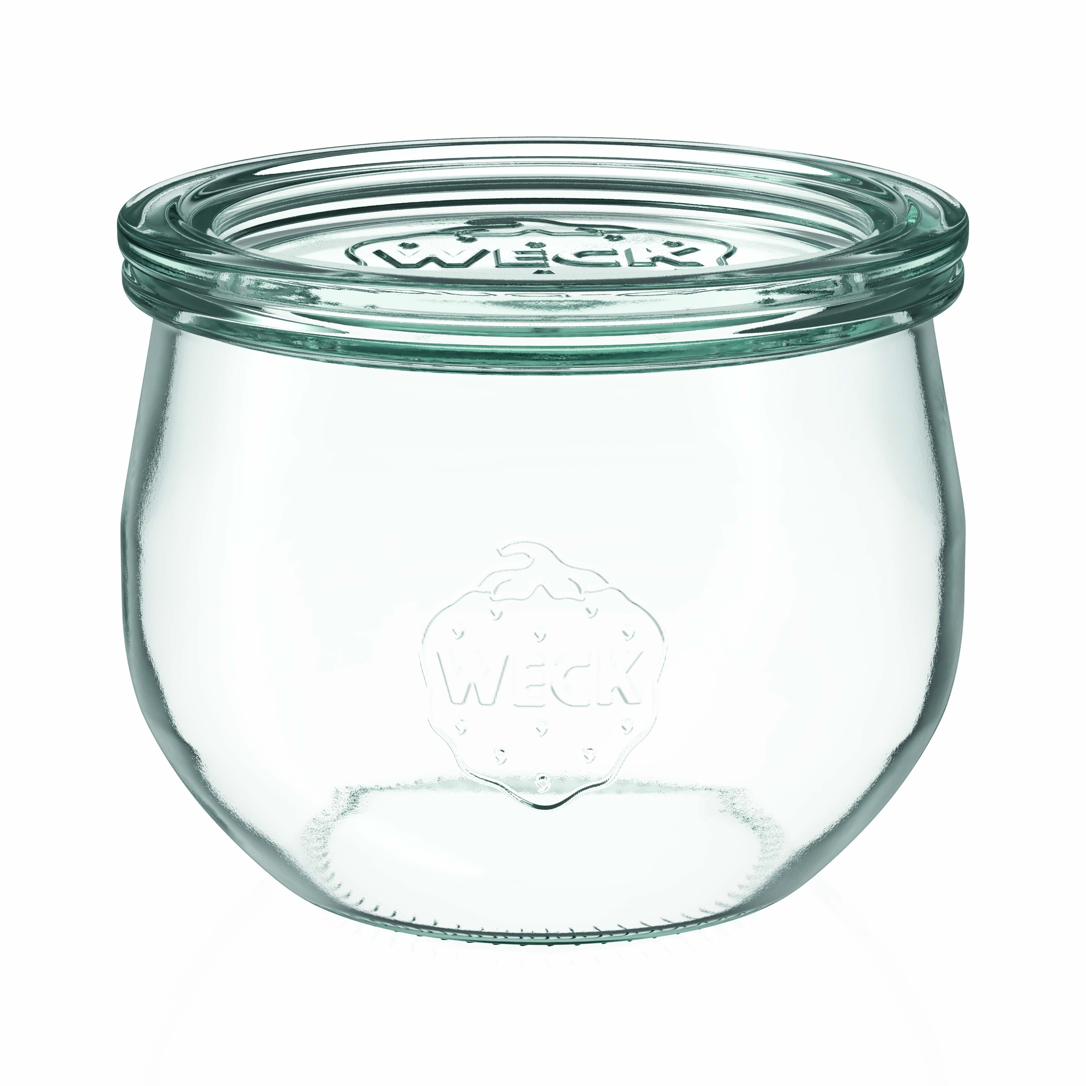 580 ml WECK tulip jar #, opening: round rim