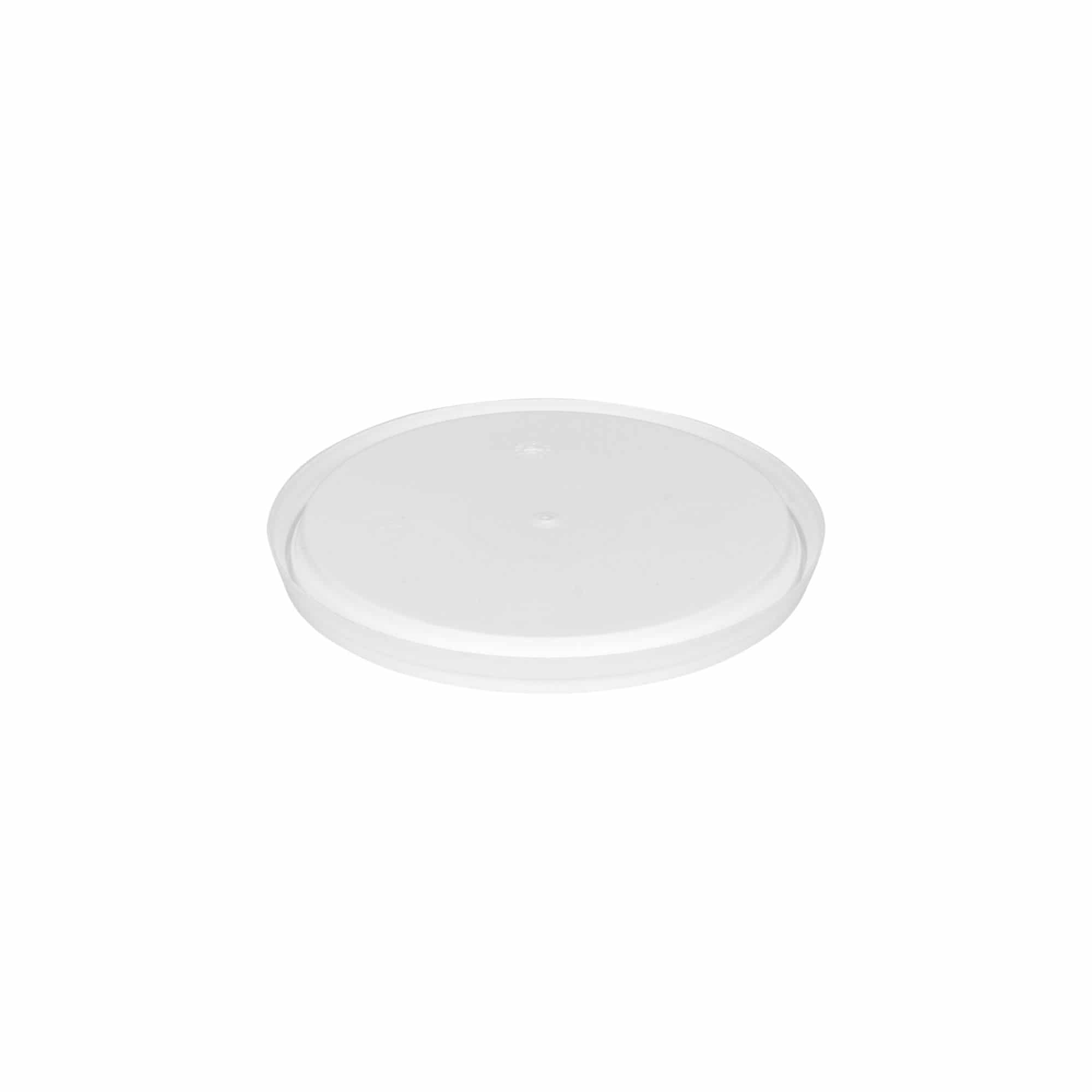Lid for 0.6 l bucket, PP plastic, white