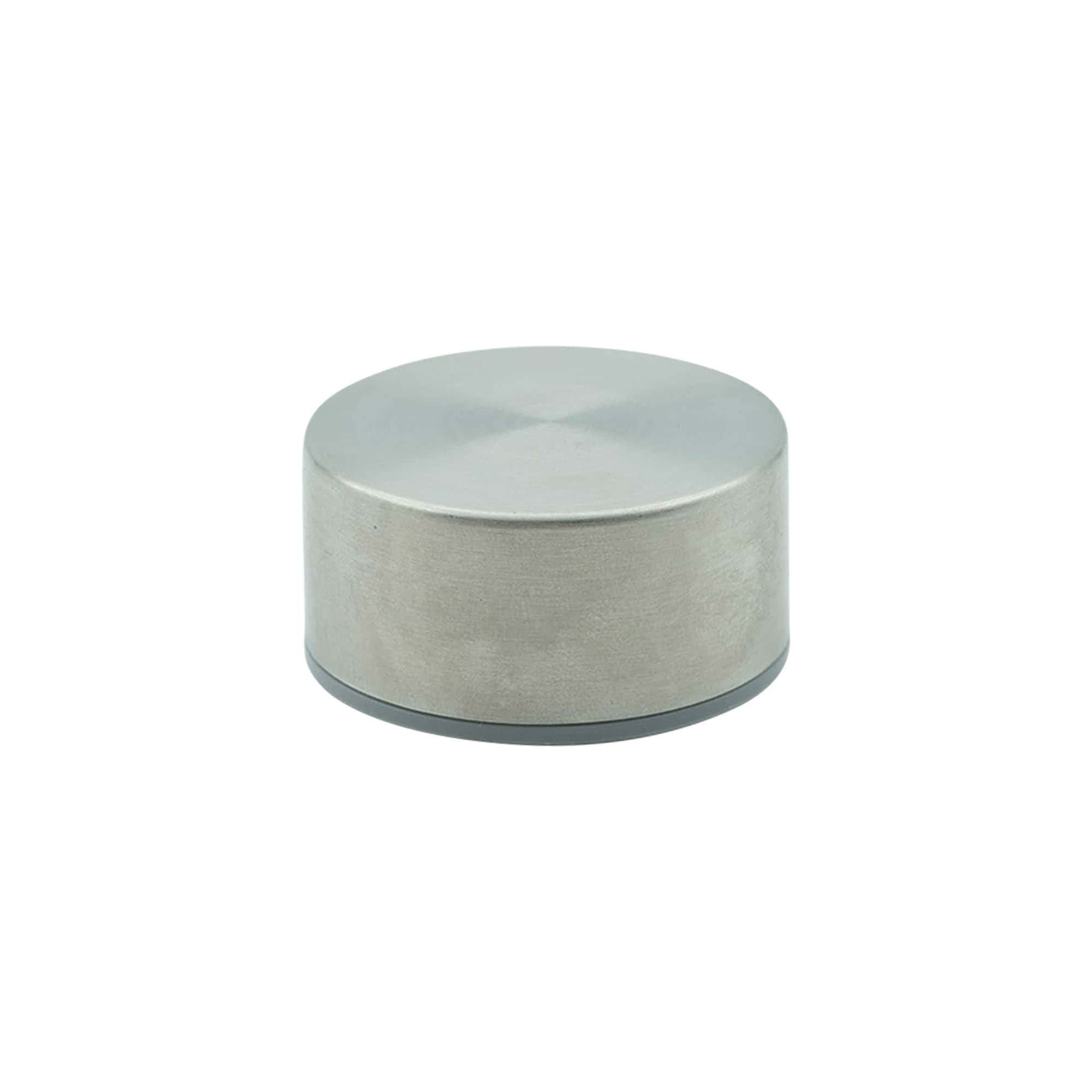 Screw cap 'Perseus', metal, silver