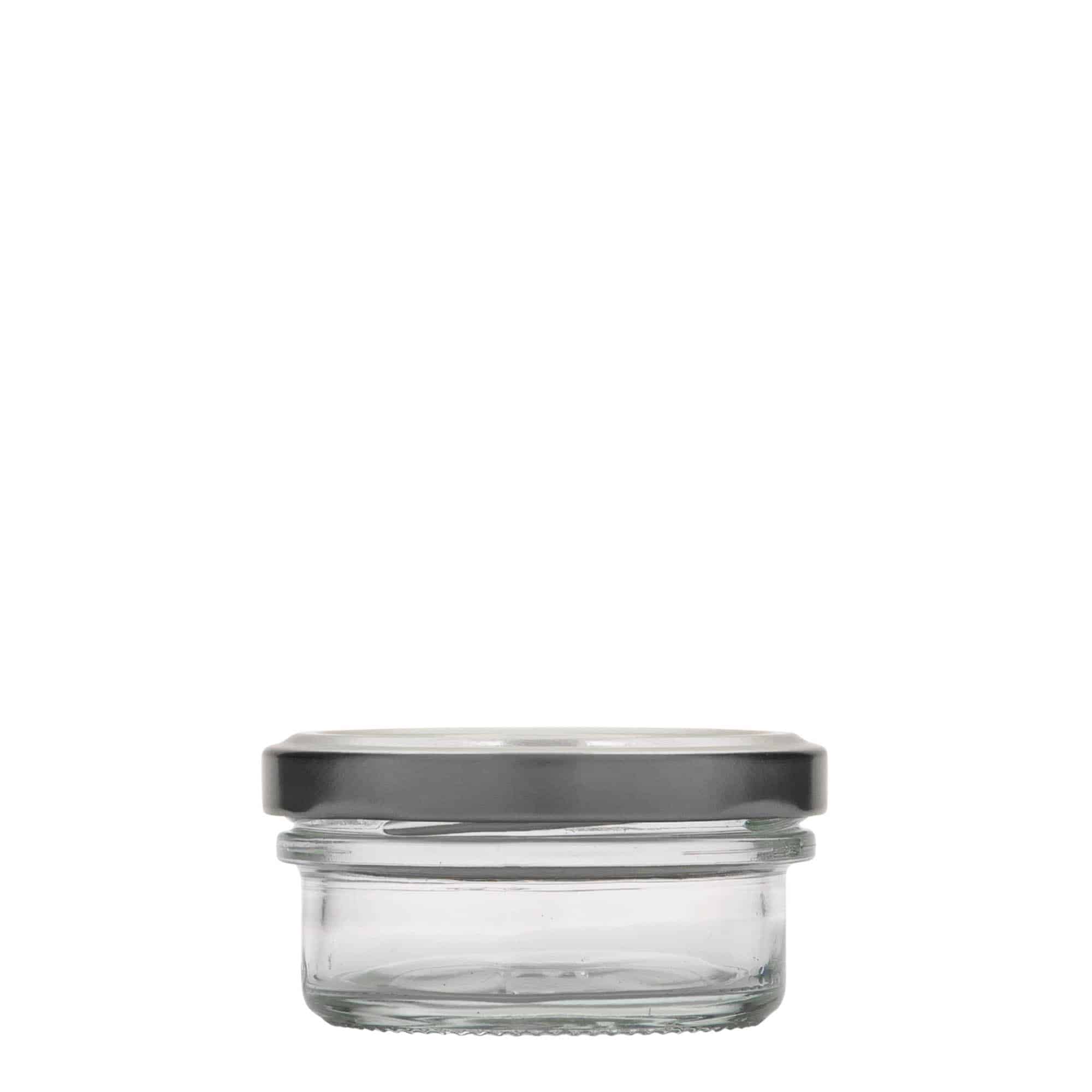 65 ml short cylindrical jar, closure: twist off (TO 66)