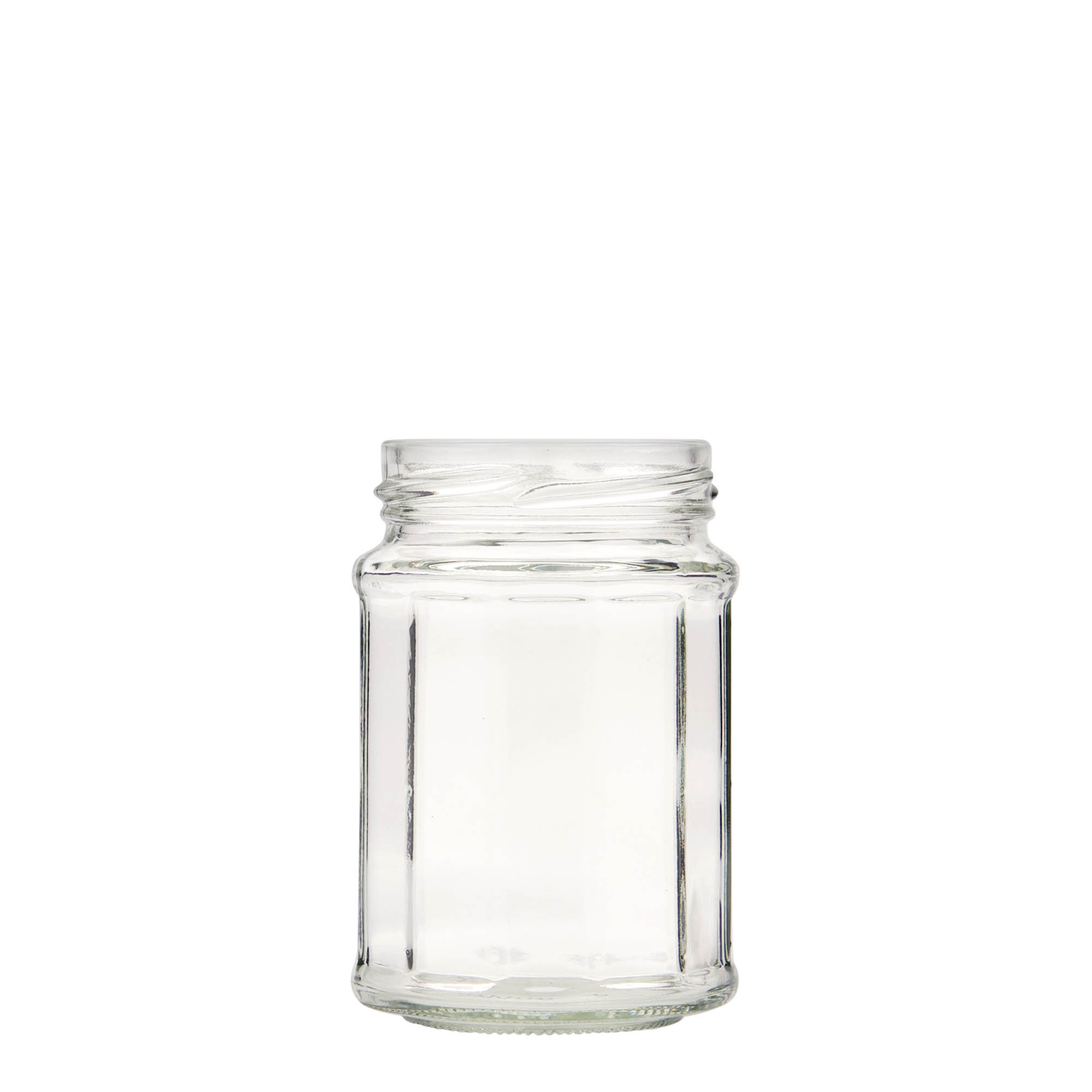 192 ml multi-sided glass, dodecagonal, opening: Twist-Off (TO 58) 192 ml multi-sided glass, dodecagonal, opening: Twist-Off (TO 58)