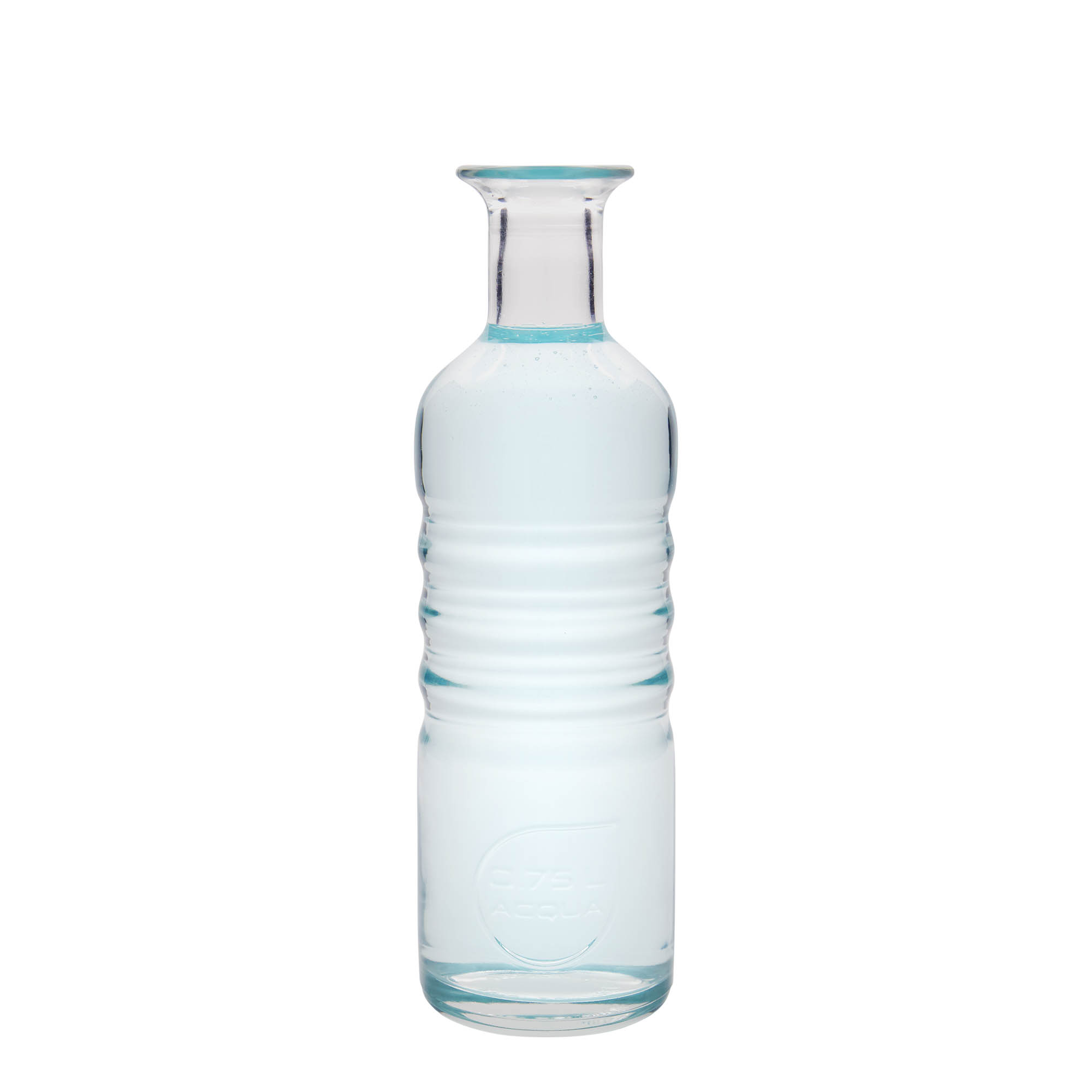 750 ml glass bottle ‘Optima Acqua’, mouth: cork
