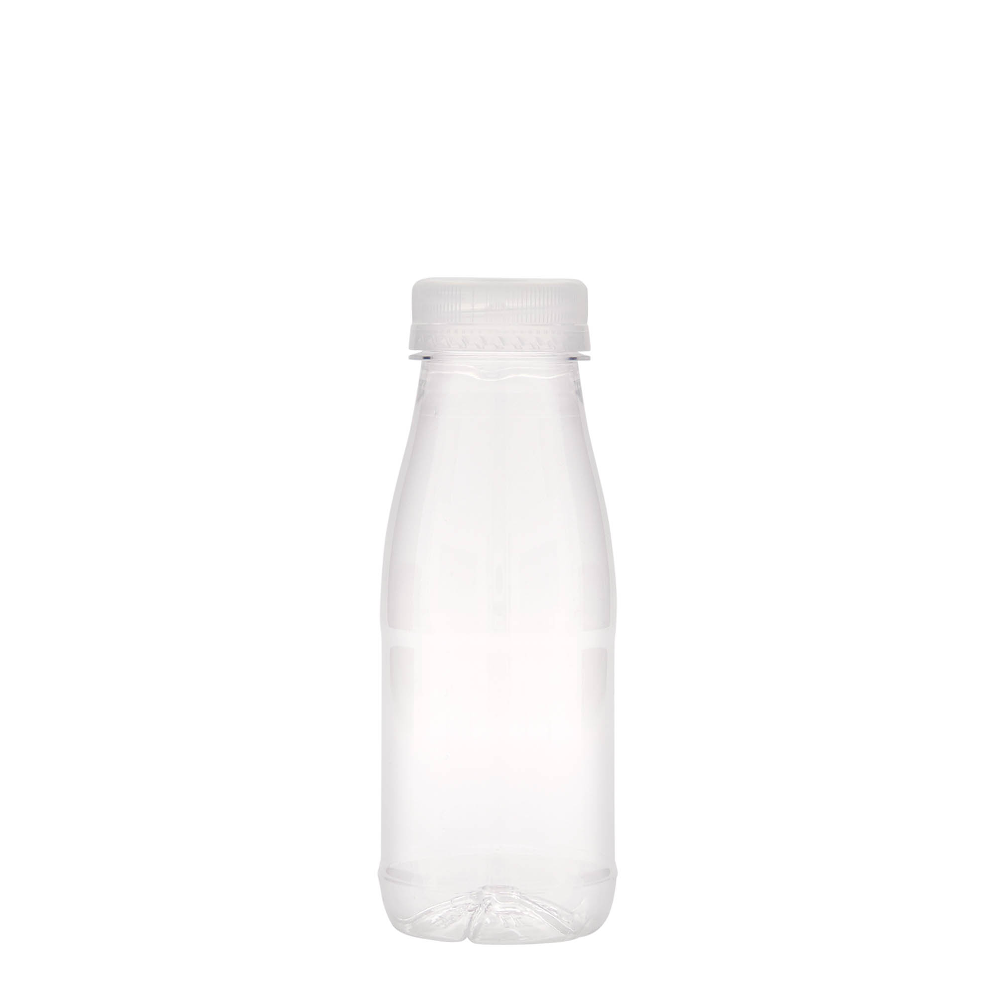 250 ml PET bottle ‘Milk and Juice’, plastic, opening: 38 mm