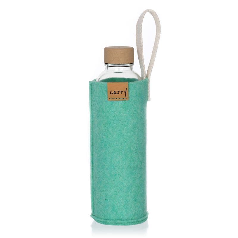 CARRY Sleeve, fabric, mint green