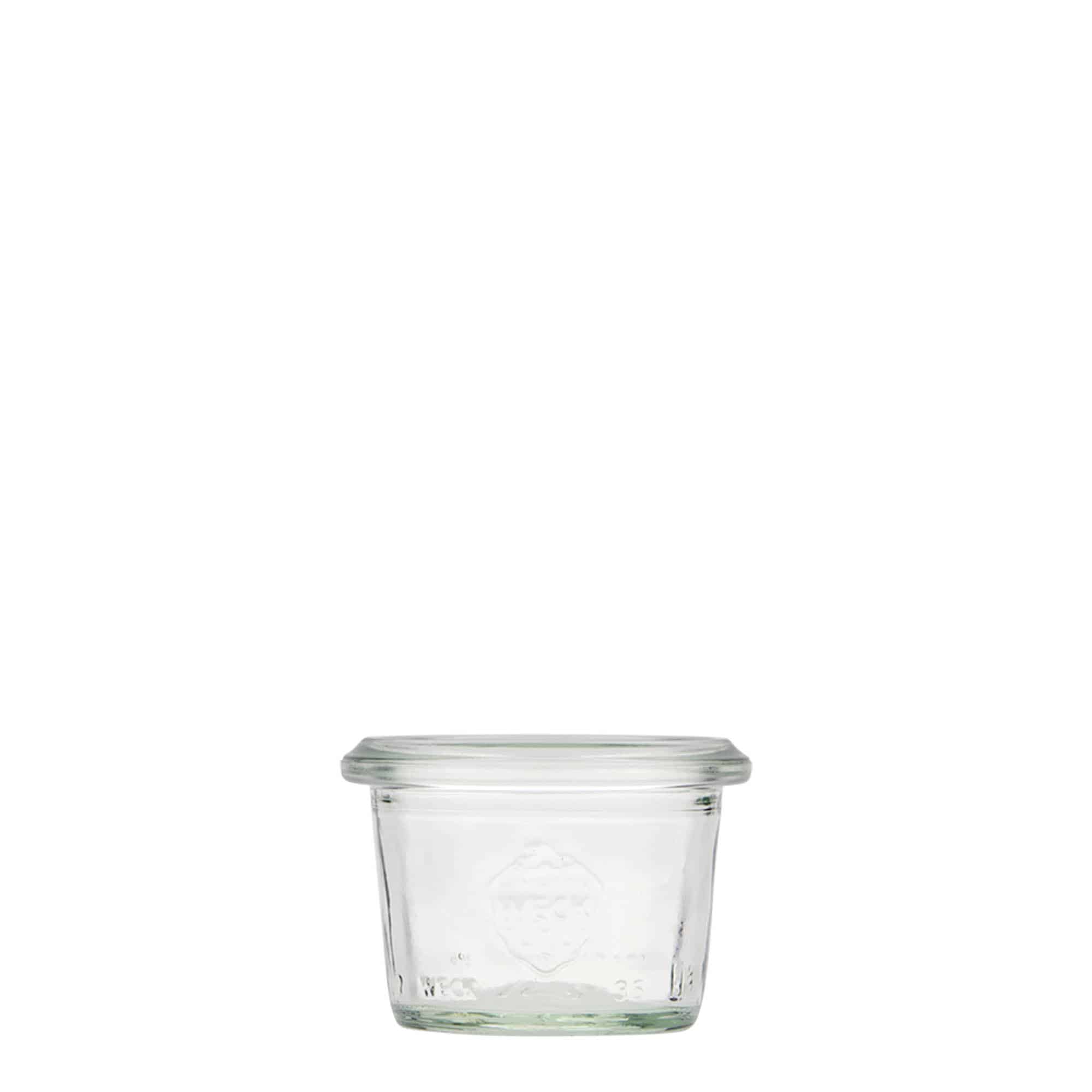 35 ml WECK inverted glass, opening: round rim