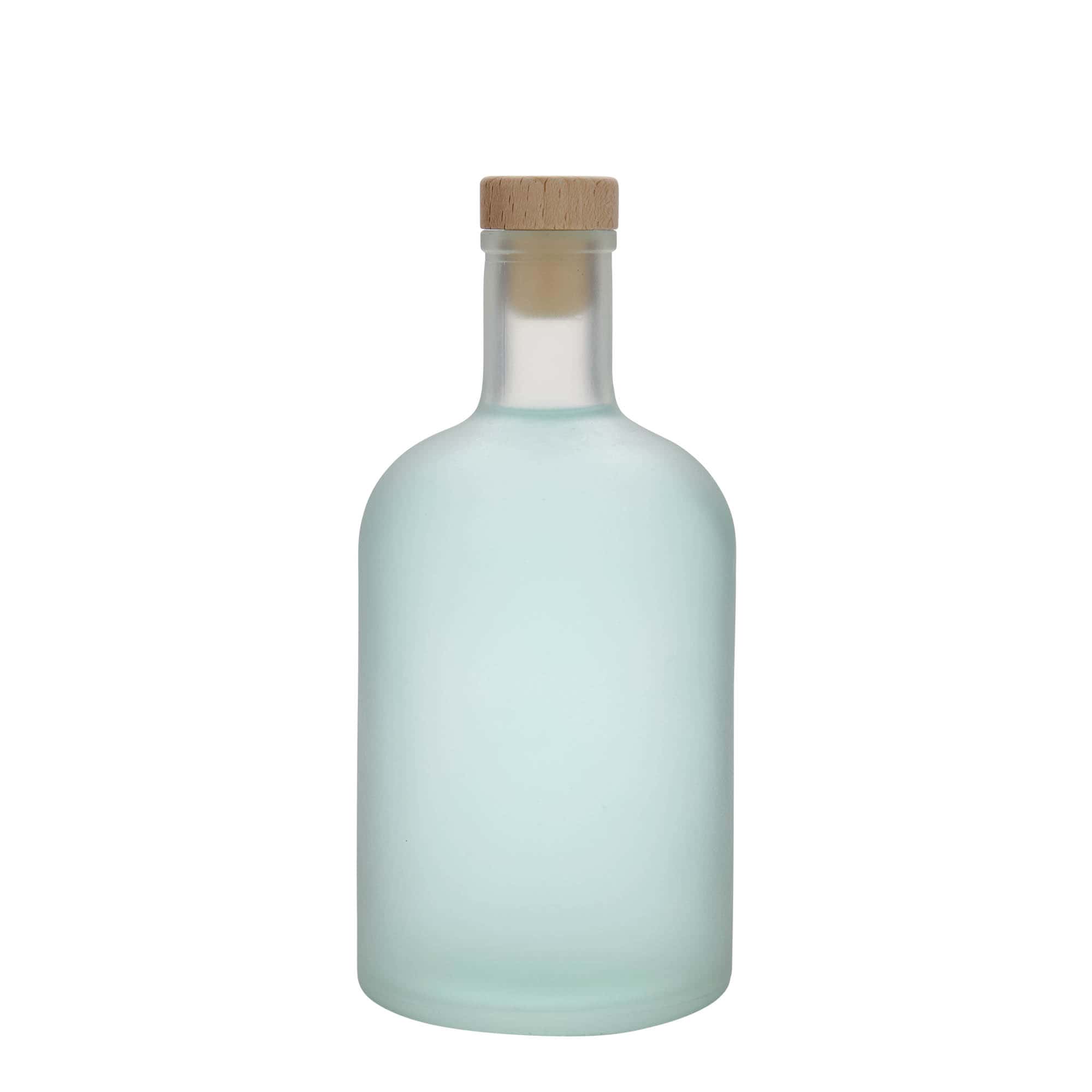 700 ml glass bottle 'Gerardino', frosted, opening: cork
