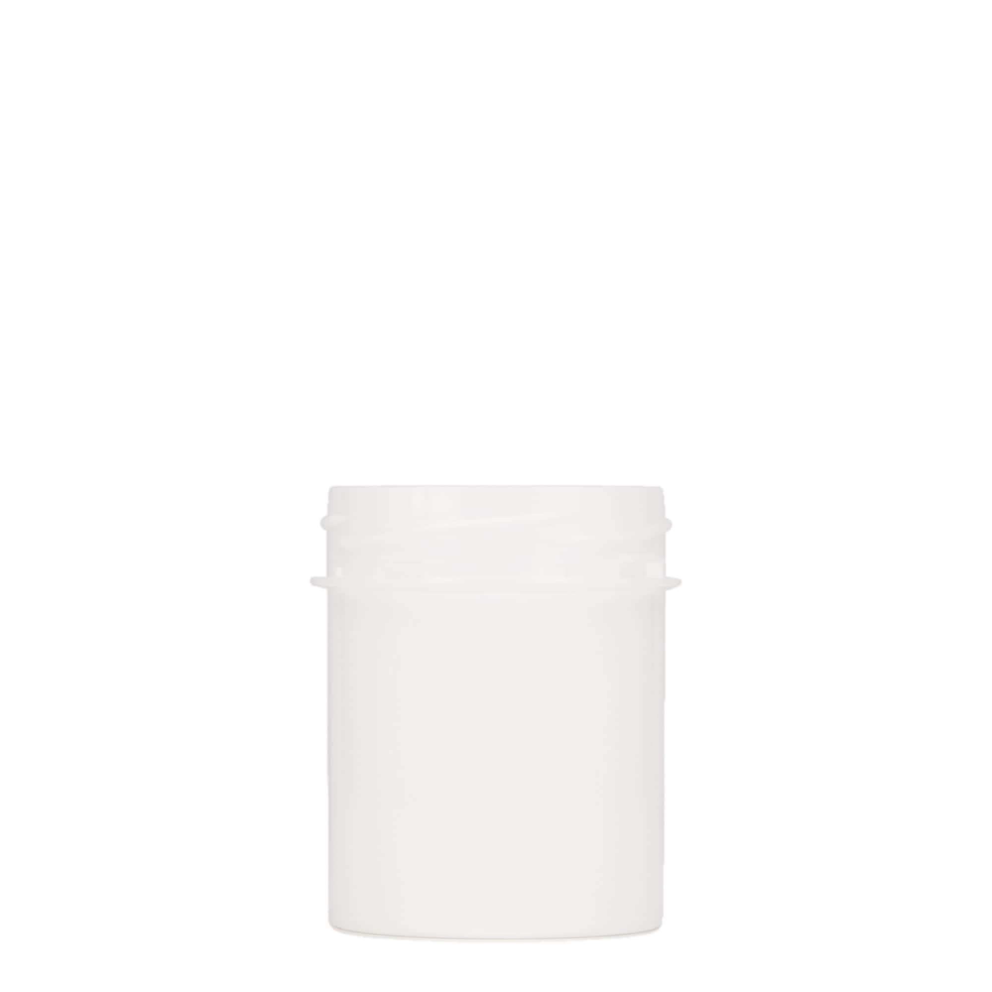 150 ml plastic container 'Securilock', PP, white, opening: screw cap