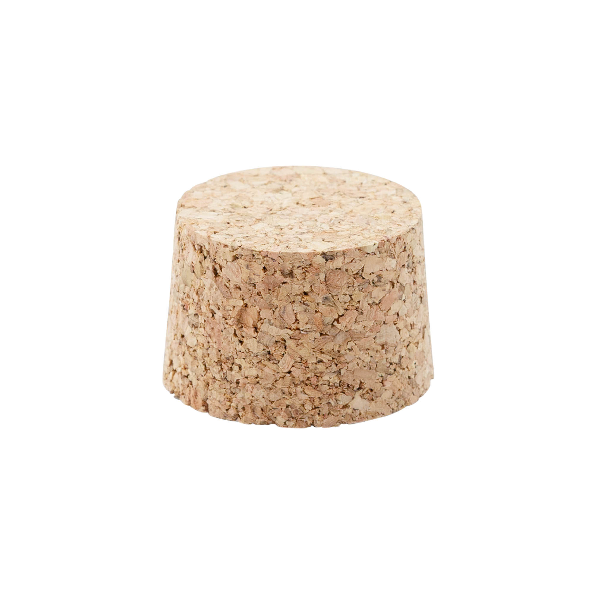 Tapered cork 38-42 x 27, press cork, beige, for opening: cork