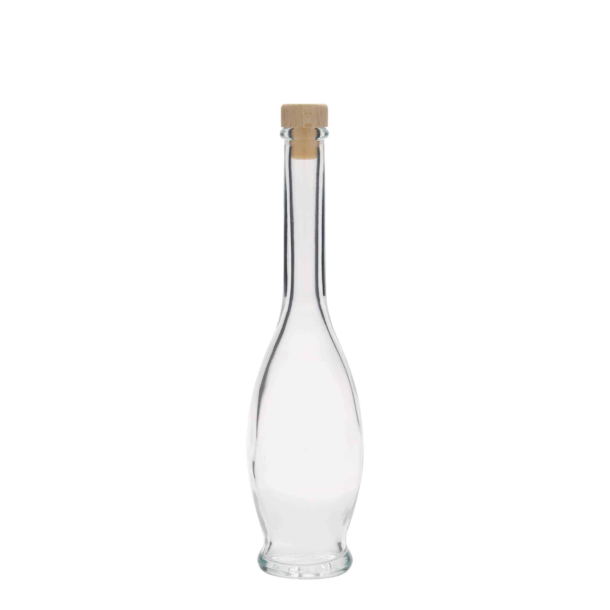 100 ml glass bottle ‘Gina’, opening: cork