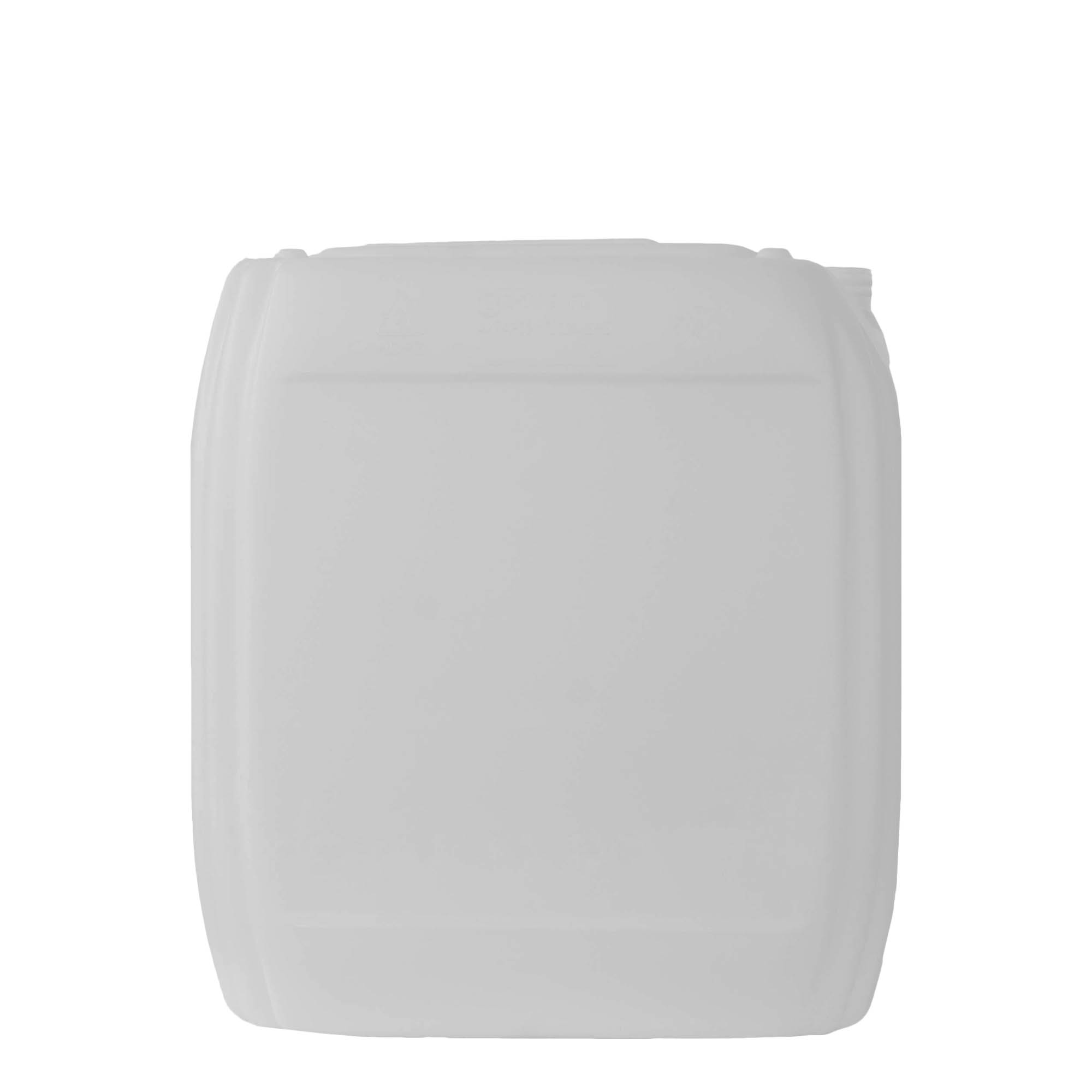 25 l canister, rectangular, HDPE plastic, natural, opening: ND 60 25 l canister, rectangular, HDPE plastic, natural, opening: ND 60