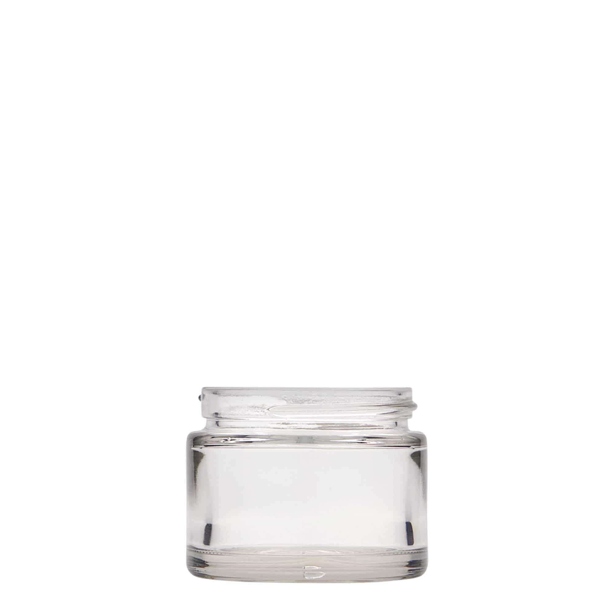 50 ml jar ‘Beauty’, glass, opening: screw cap
