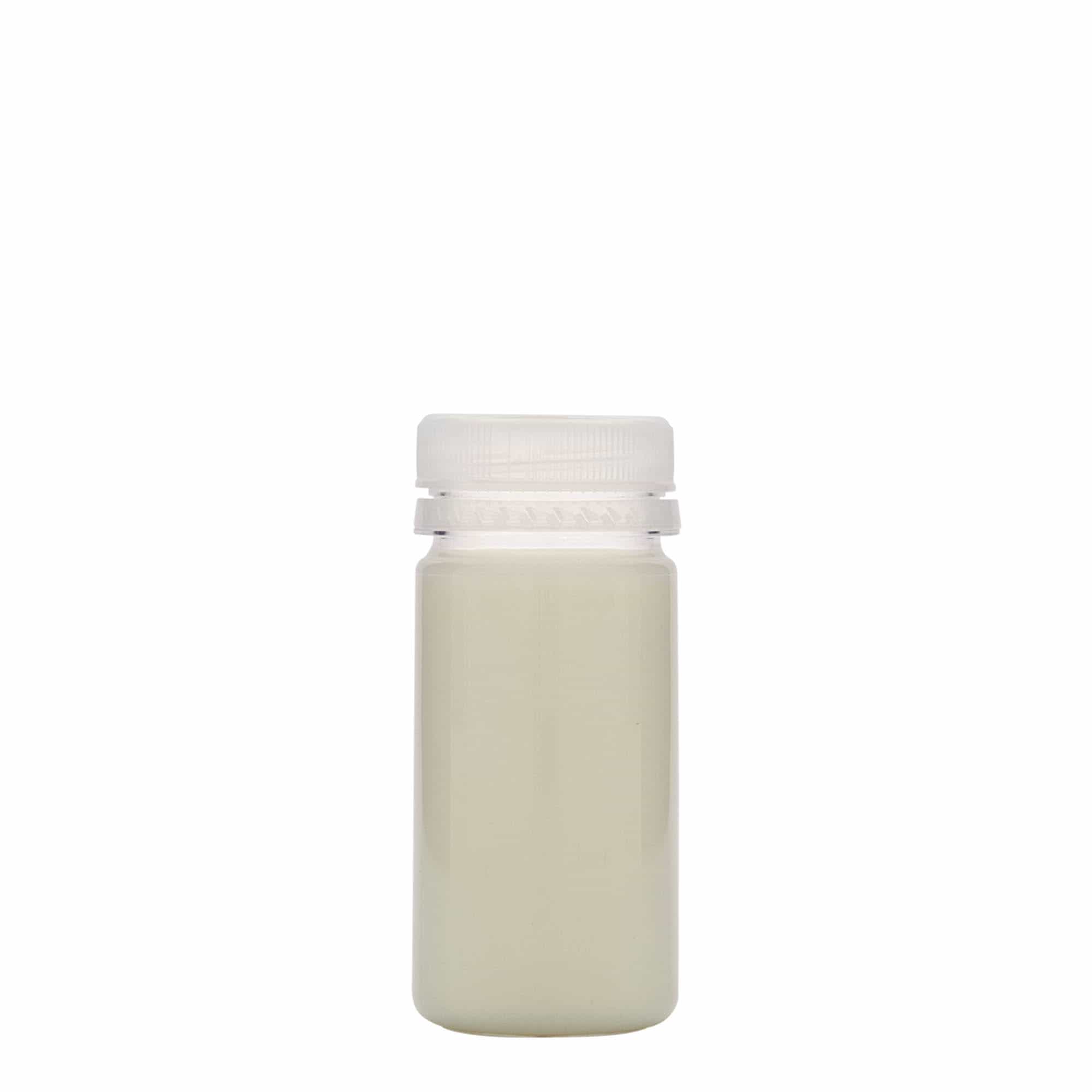 100 ml PET bottle 'Everytime', plastic, opening: 38 mm