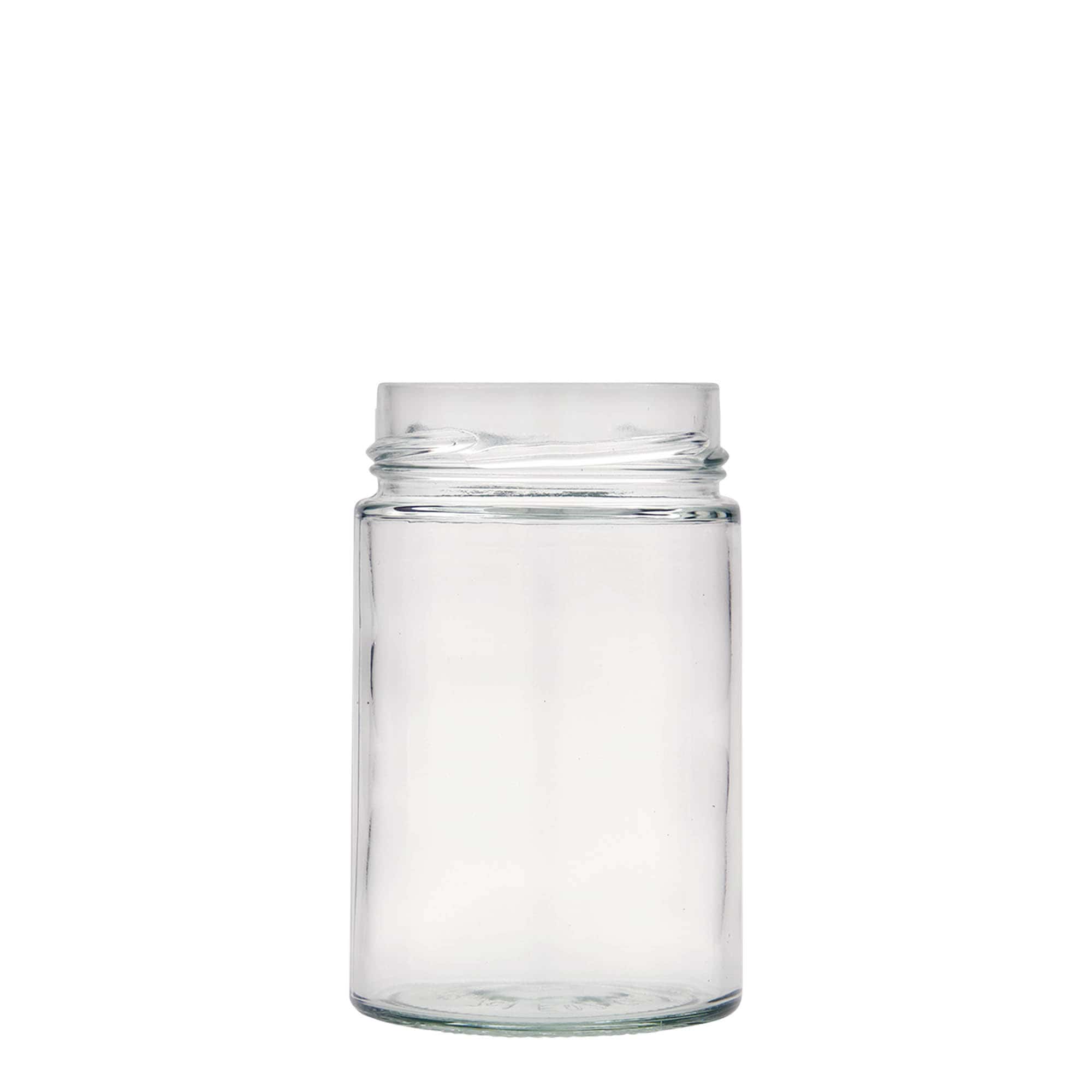 327 ml round glass 'Aurora', opening: Deep-Twist-Off (DTO 66)