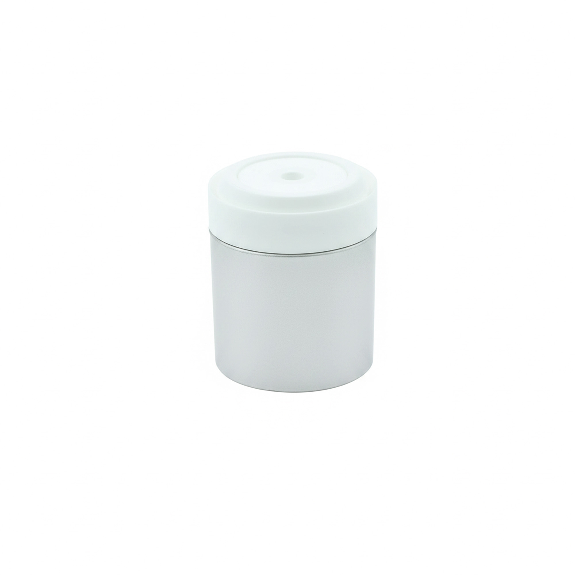 Airless Dispenser Pump Head ‘Micro’, PP Plastic, silver