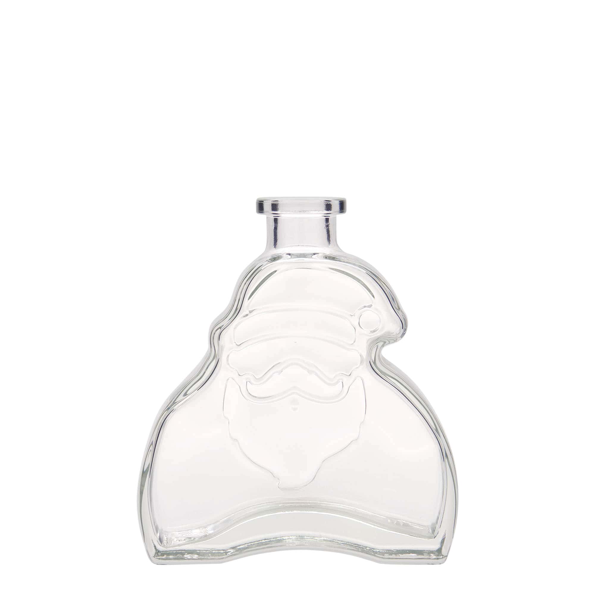200 ml glass bottle 'Santa Claus', opening: cork 200 ml glass bottle 'Santa Claus', opening: cork