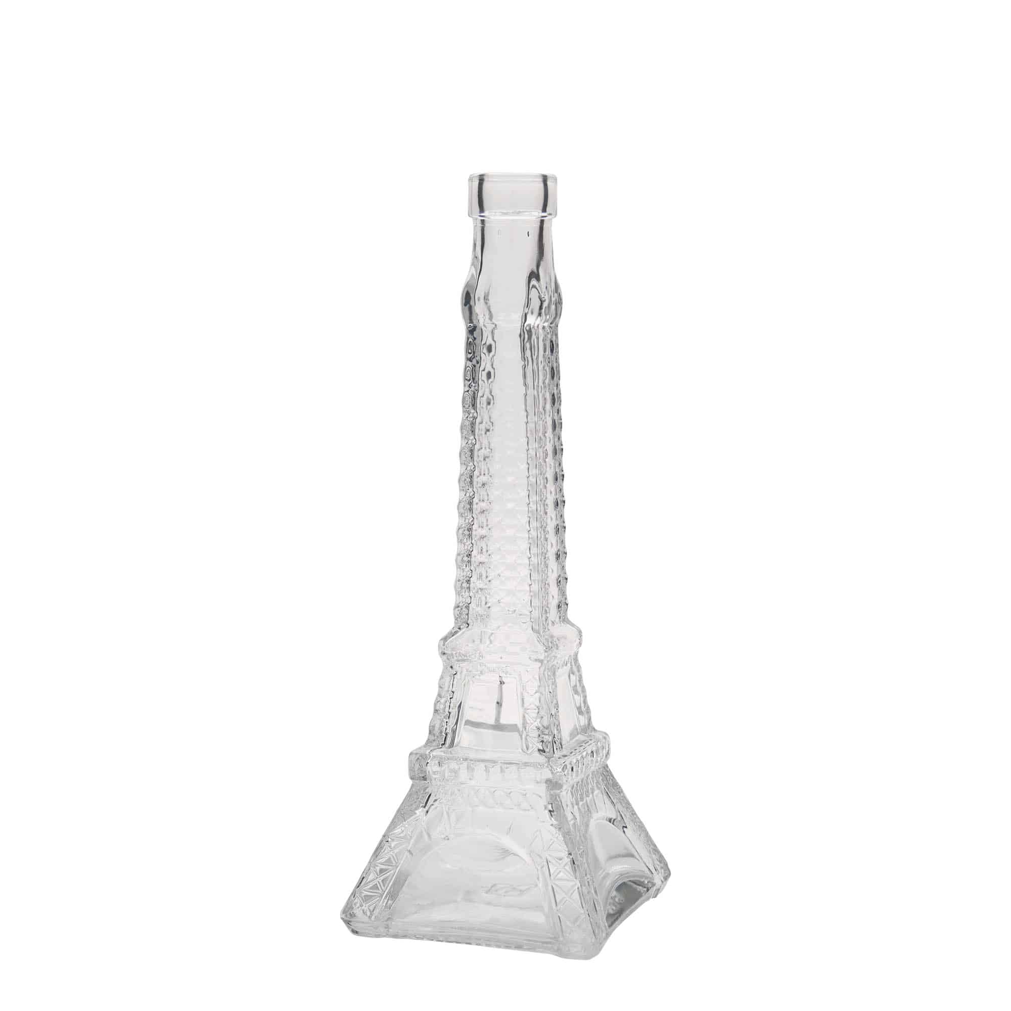 200 ml glass bottle 'Eiffel Tower', closure: cork