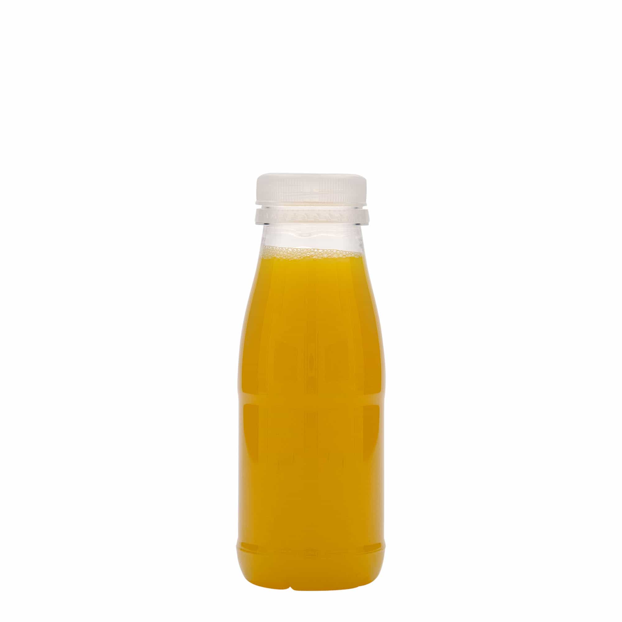 250 ml PET bottle 'Milk and Juice', plastic, closure: 38 mm