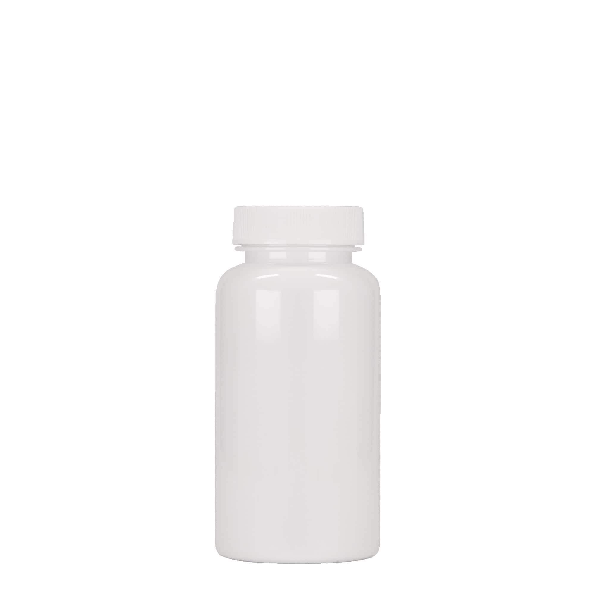 150 ml PET container, plastic, white, opening: 38/400