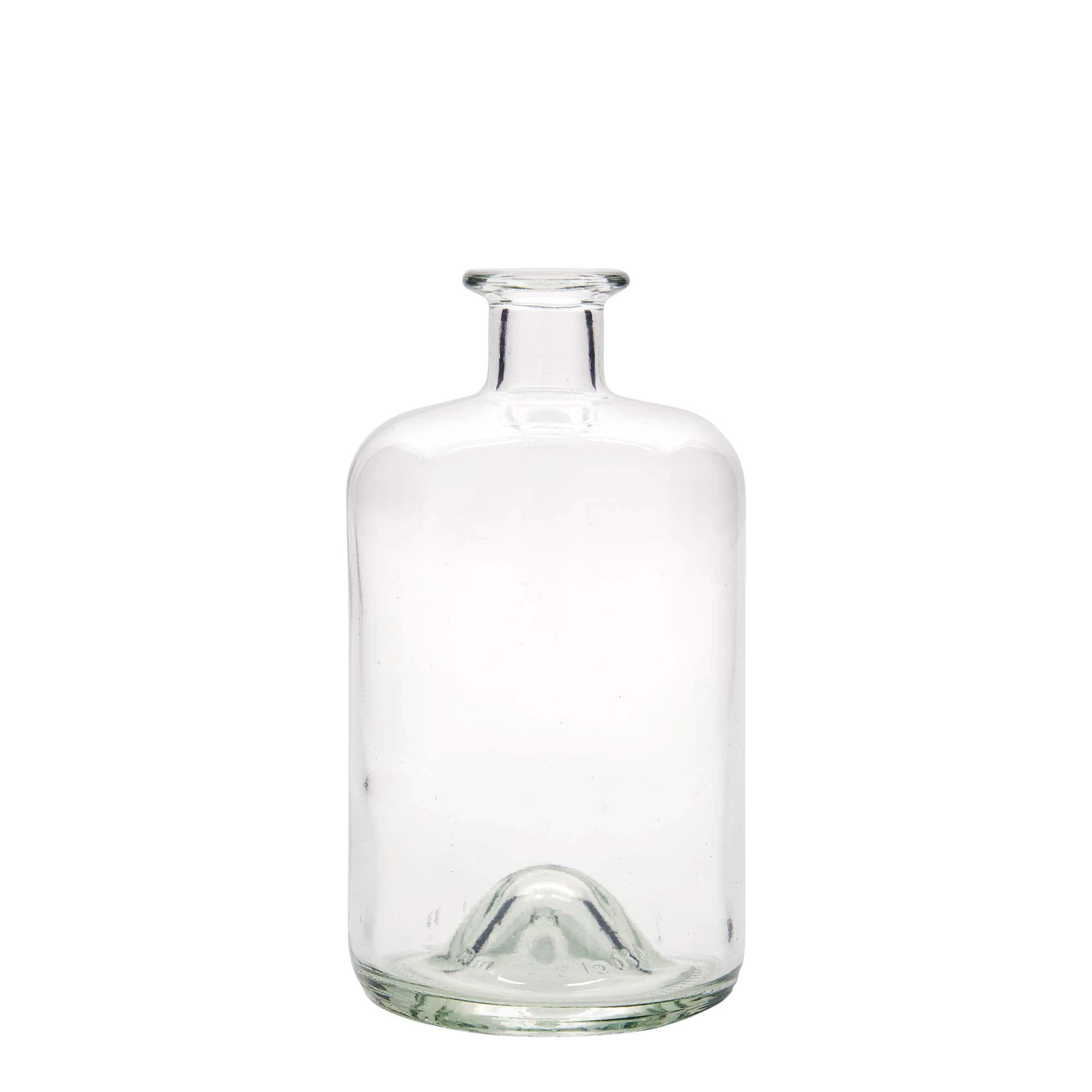 700 ml glass bottle apothecary, opening: cork