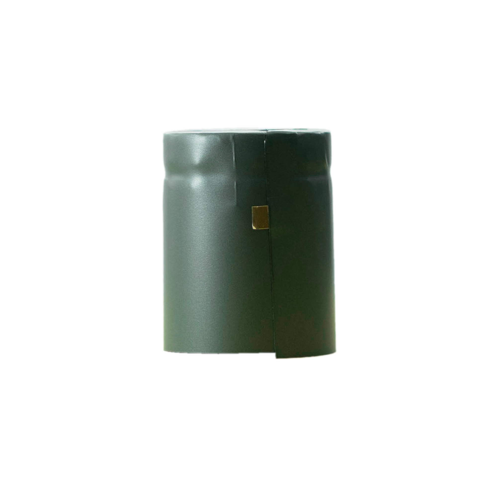 Shrink capsule 32x41, PVC plastic, anthracite