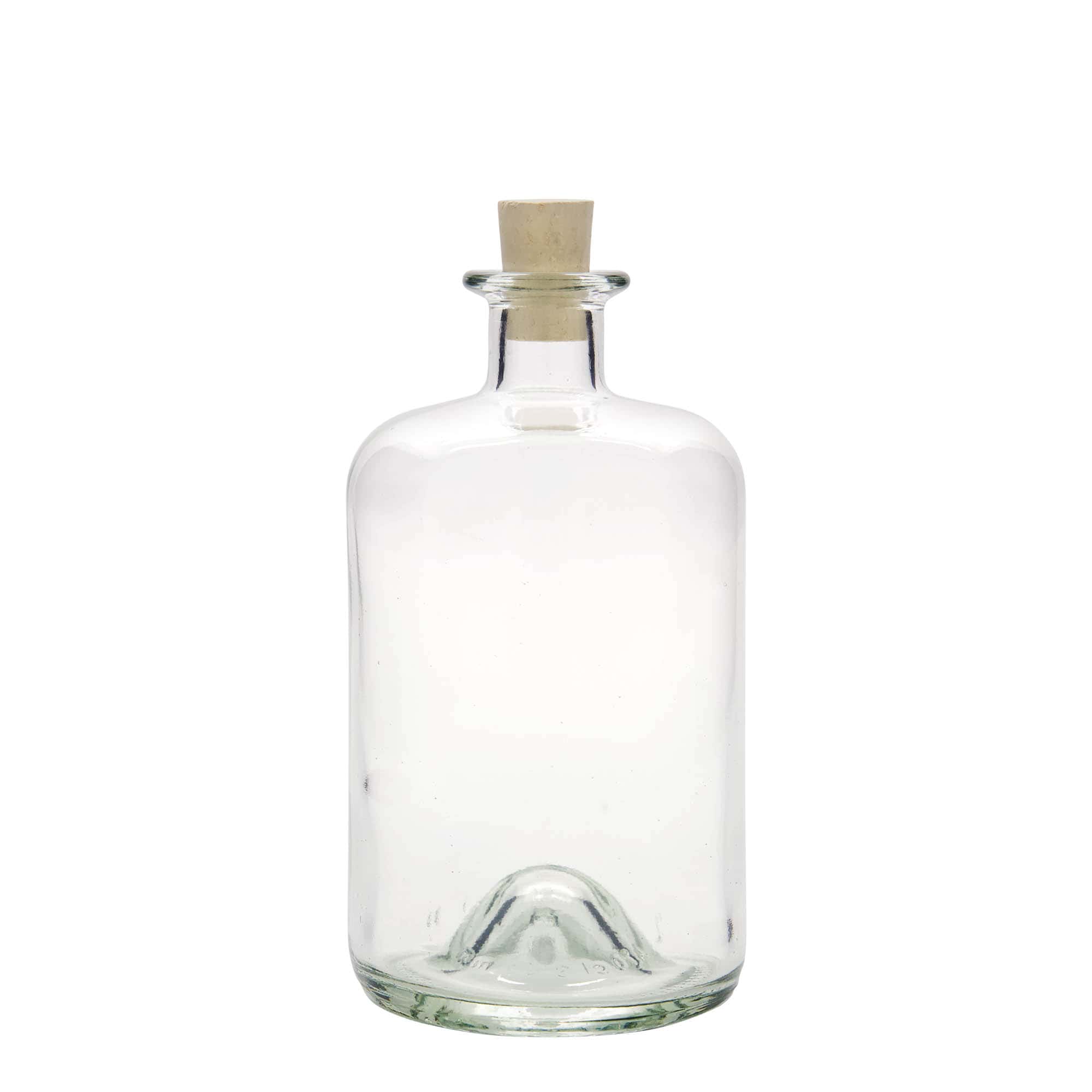 700 ml glass apothecary bottle, closure: cork