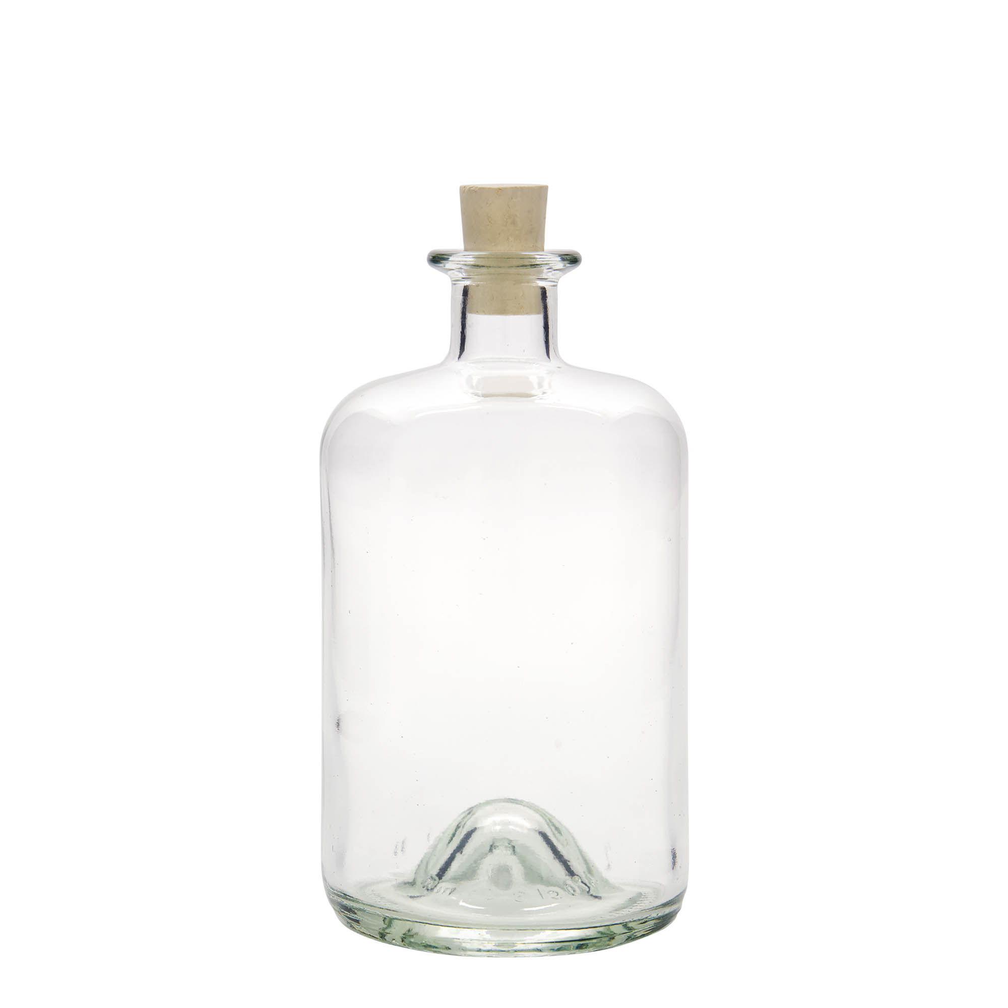 700 ml glass bottle apothecary, opening: cork 700 ml glass bottle apothecary, opening: cork