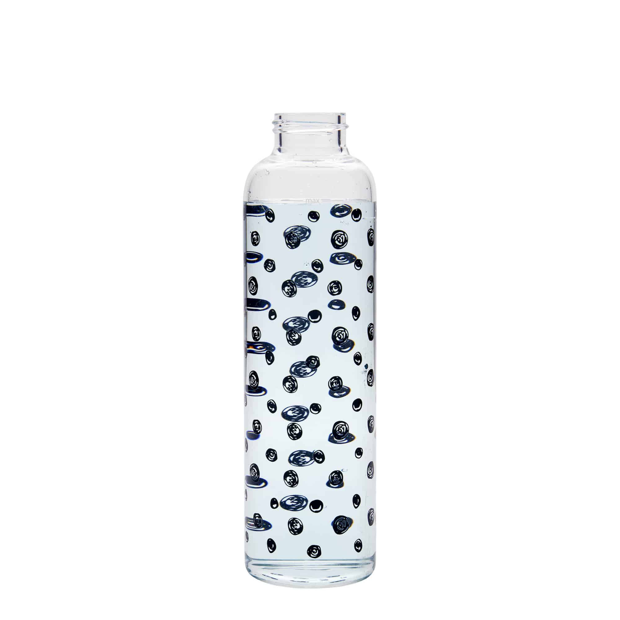 500 ml drinking bottle 'Perseus - Black Dots', opening: screw cap 500 ml drinking bottle 'Perseus - Black Dots', opening: screw cap