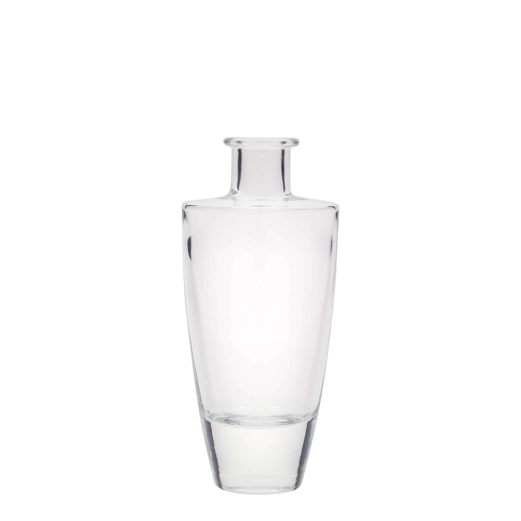 200 ml glass bottle 'Vanessa', oval, opening: cork