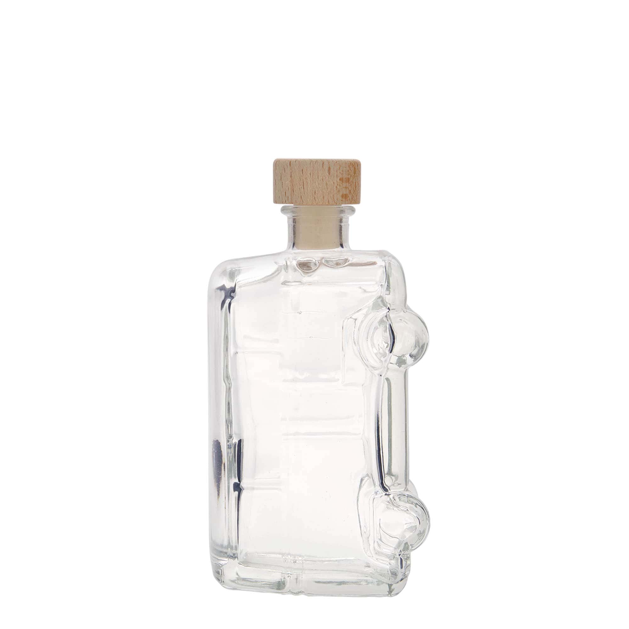 200 ml glass bottle 'Bulli', opening: cork