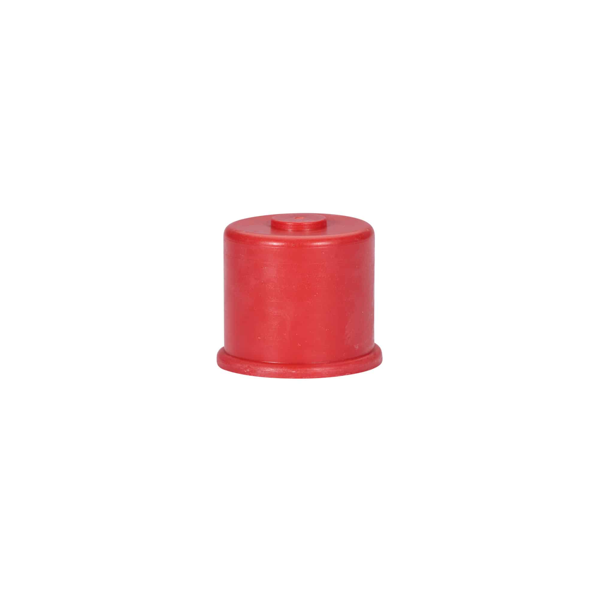 Bridge cap type 2, rubber, red