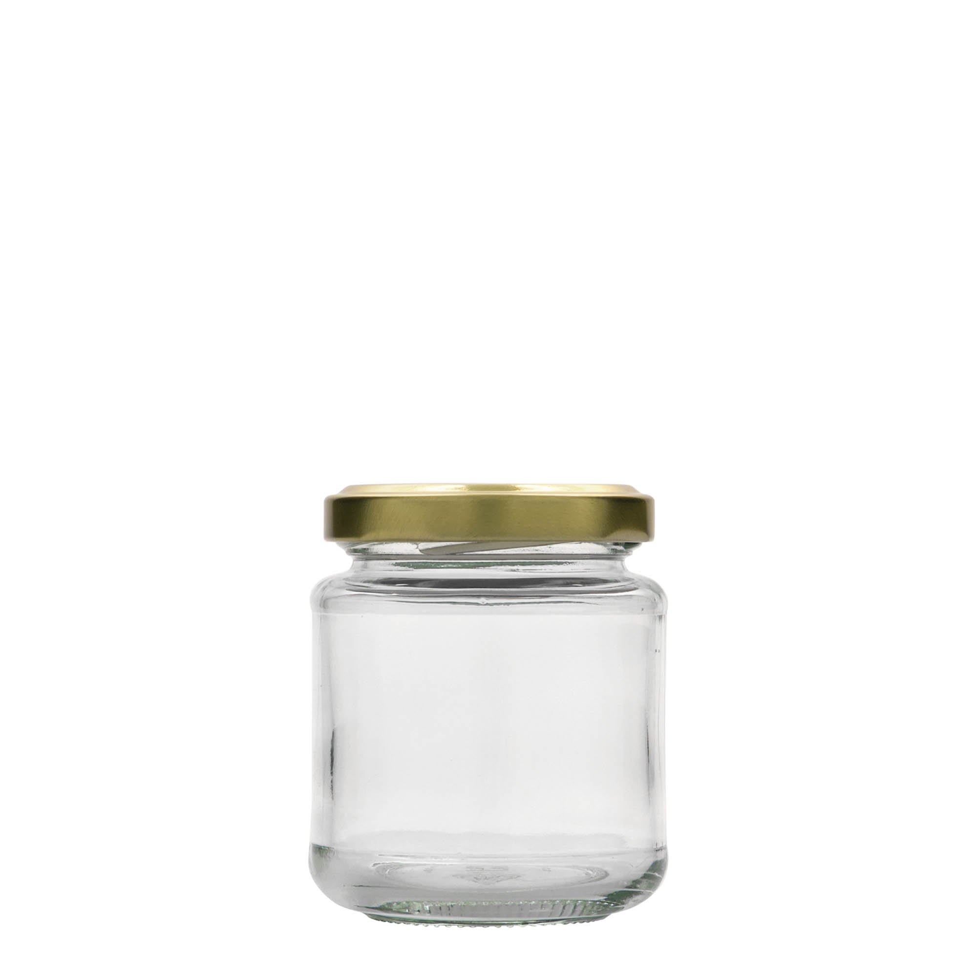 142 ml round glass, opening: Twist-off (TO 53)