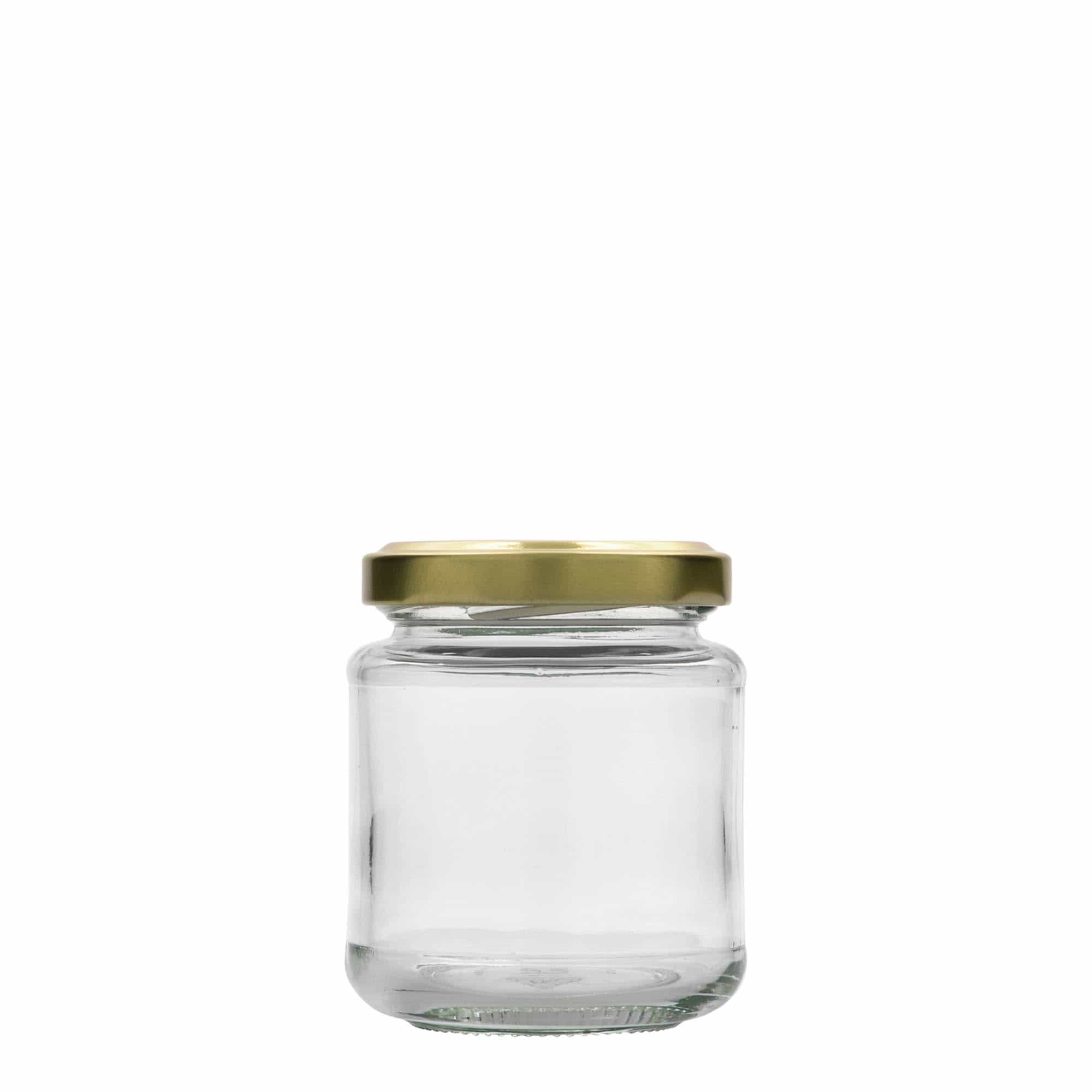 142 ml round glass, opening: Twist-off (TO 53)
