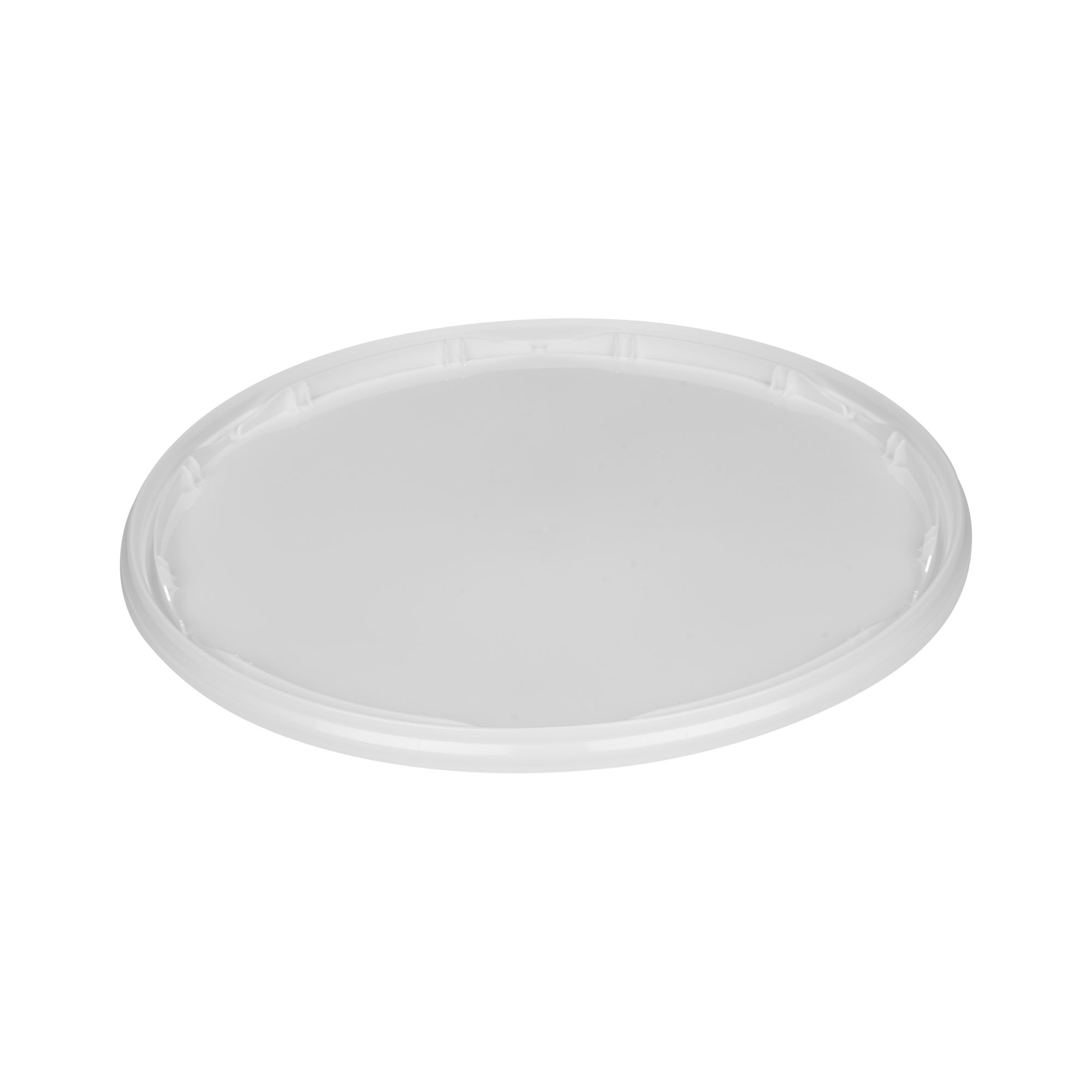 Lid for 20 l bucket, white PP plastic Lid for 20 l bucket, white PP plastic