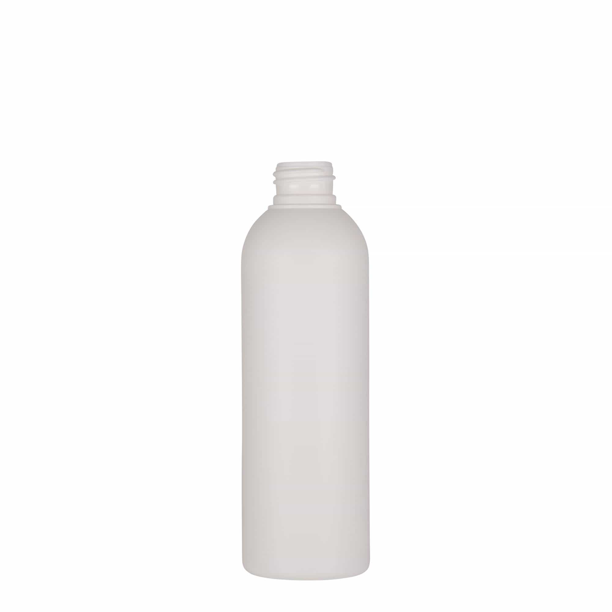 200 ml plastic bottle 'Tuffy', HDPE, white, opening: 24/410 200 ml plastic bottle 'Tuffy', HDPE, white, opening: 24/410